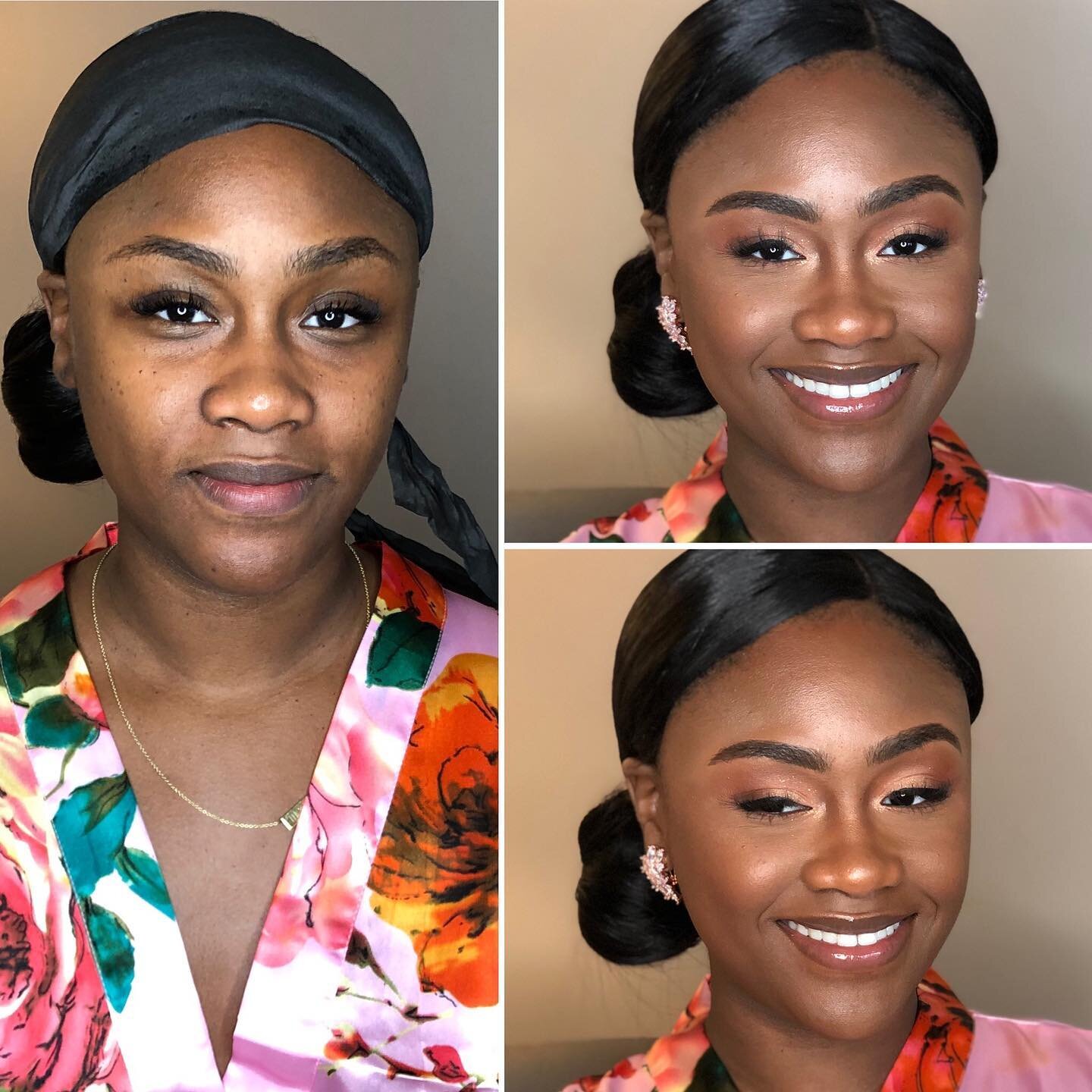Let&rsquo;s talk bridal party makeup!! My all time favorite bridesmaid look is soft glam, neutral colors with a touch of sparkle. The goal is to let the bride shine, while also being a 🔥 representation of her!
&bull;&bull;&bull;
I LIVE for a polishe