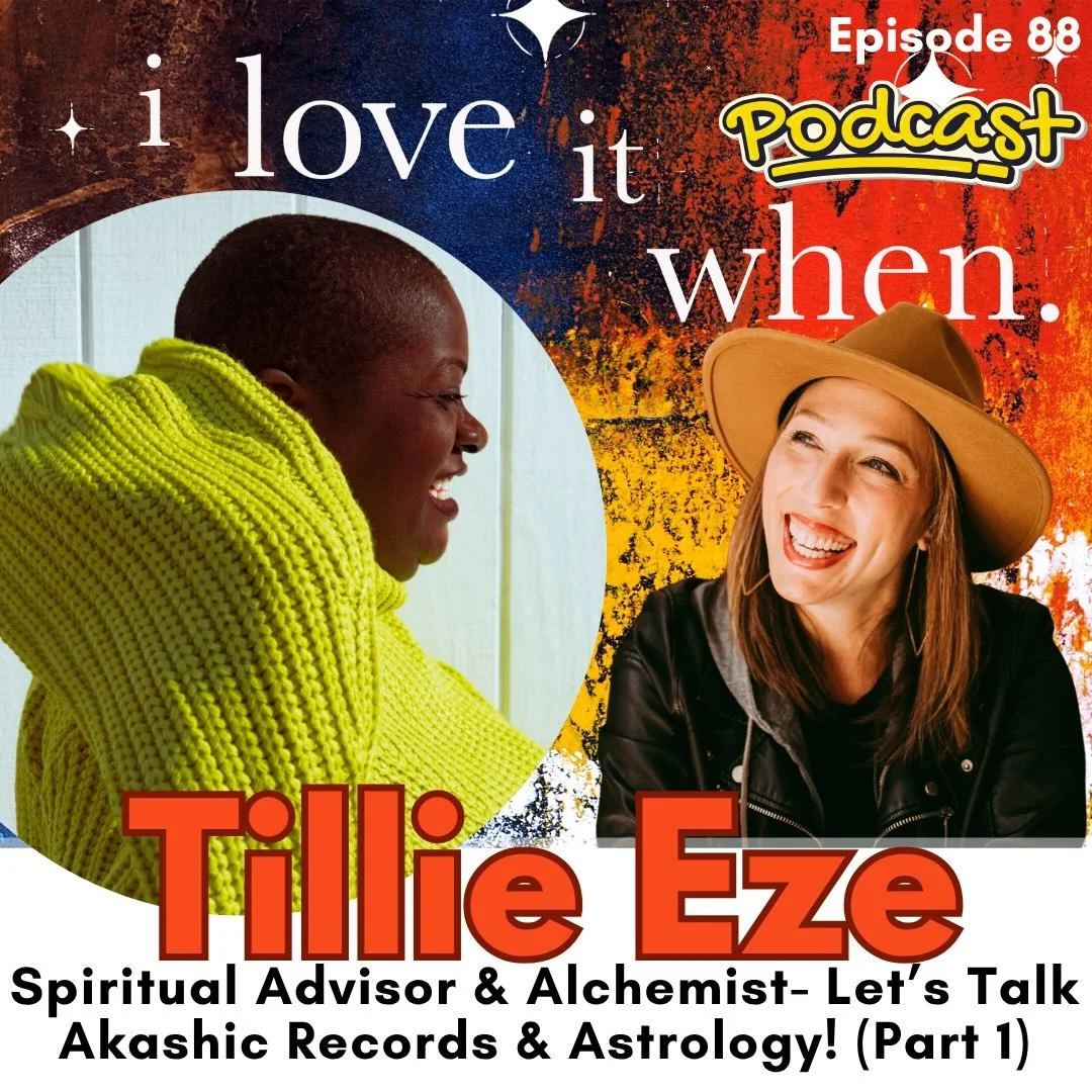 This is a JUICY episode- I can&rsquo;t wait for you to meet Tillie! This is a 2 part series with the first episode focused on sharing more about Tillie&rsquo;s journey and what she offers. Before the episode I had the chance to book an Akashic Record