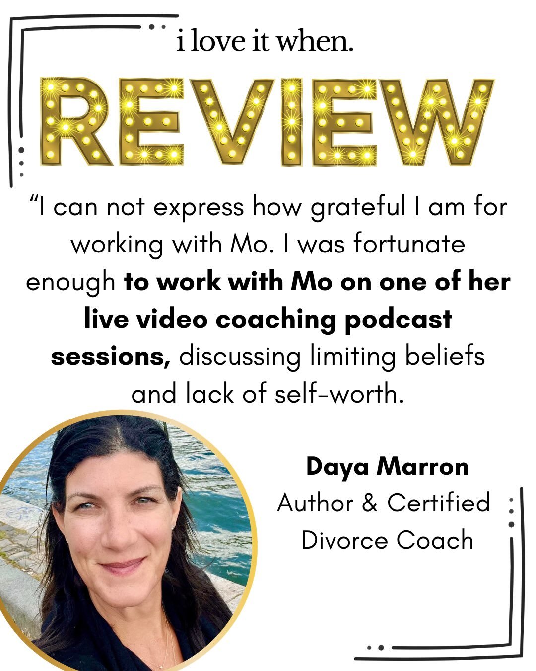 I recently had the opportunity to work 1:1 with Daya- our session was on June 4th. 

One of the projects she told me about that hadn&rsquo;t yet come to fruition- was publishing a book called &ldquo;High-Conflict Family Court Strategy&rdquo;. 
There 