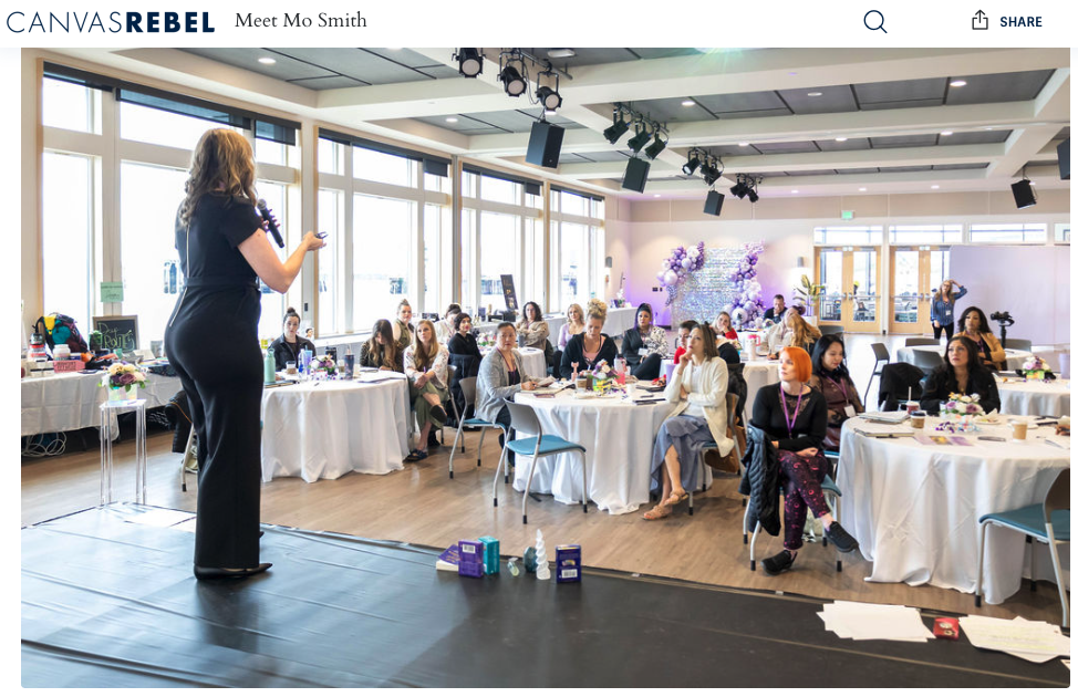 Canvas Rebel Article Meet Mo Smith