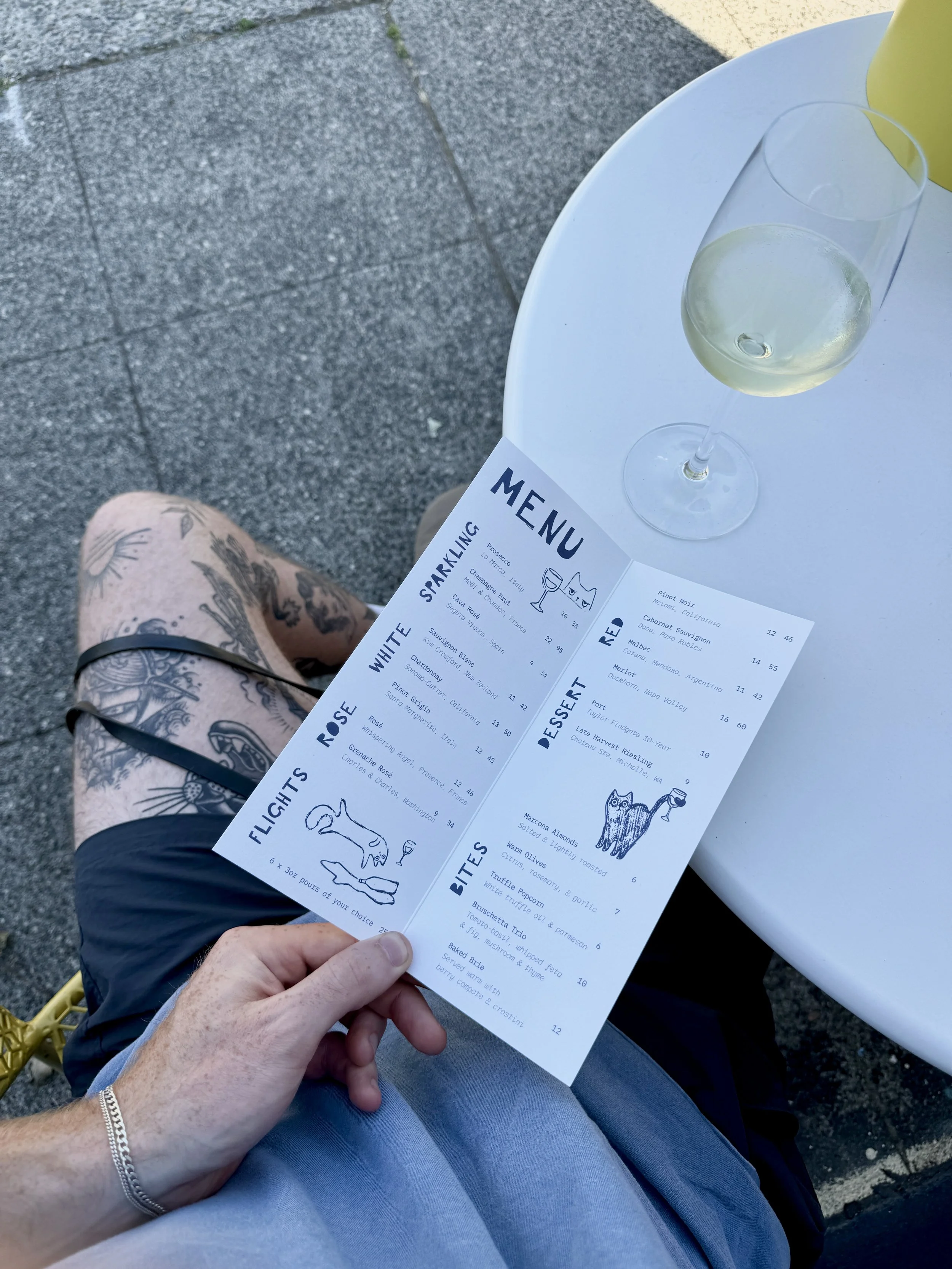 Drunk Cat, Wine Bar Branding