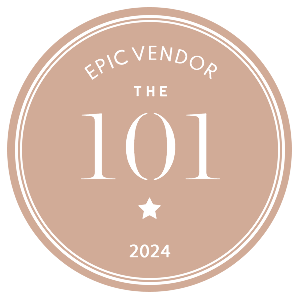 A preferred vendor logo from the 101, one of Seattle's premier wedding venues in historic Pioneer Square.