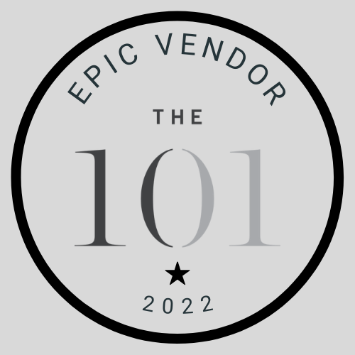 A preferred vendor logo from the 101, one of Seattle's premier wedding venues in historic Pioneer Square.