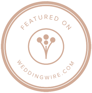 WeddingWire review platform logo for wedding vendor listings.