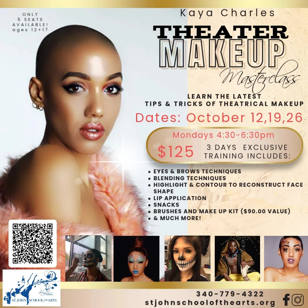 Theater Make-up Class- SESSION 1