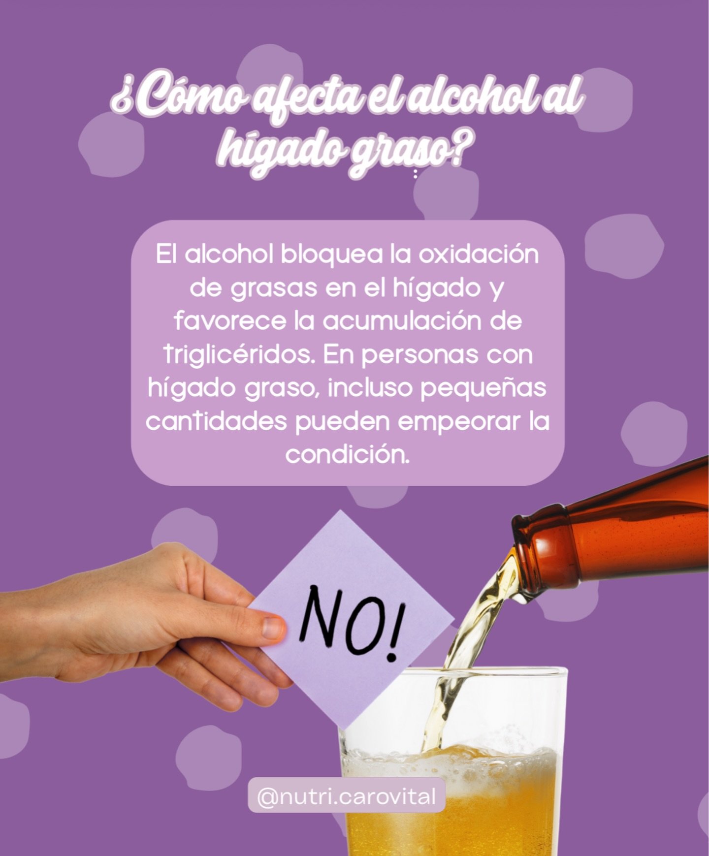 El estr&eacute;s y el alcohol pueden jugar en contra de tu salud metab&oacute;lica.
El cortisol elevado favorece inflamaci&oacute;n y acumulaci&oacute;n de grasa,
mientras que el alcohol dificulta que el h&iacute;gado procese las grasas correctamente