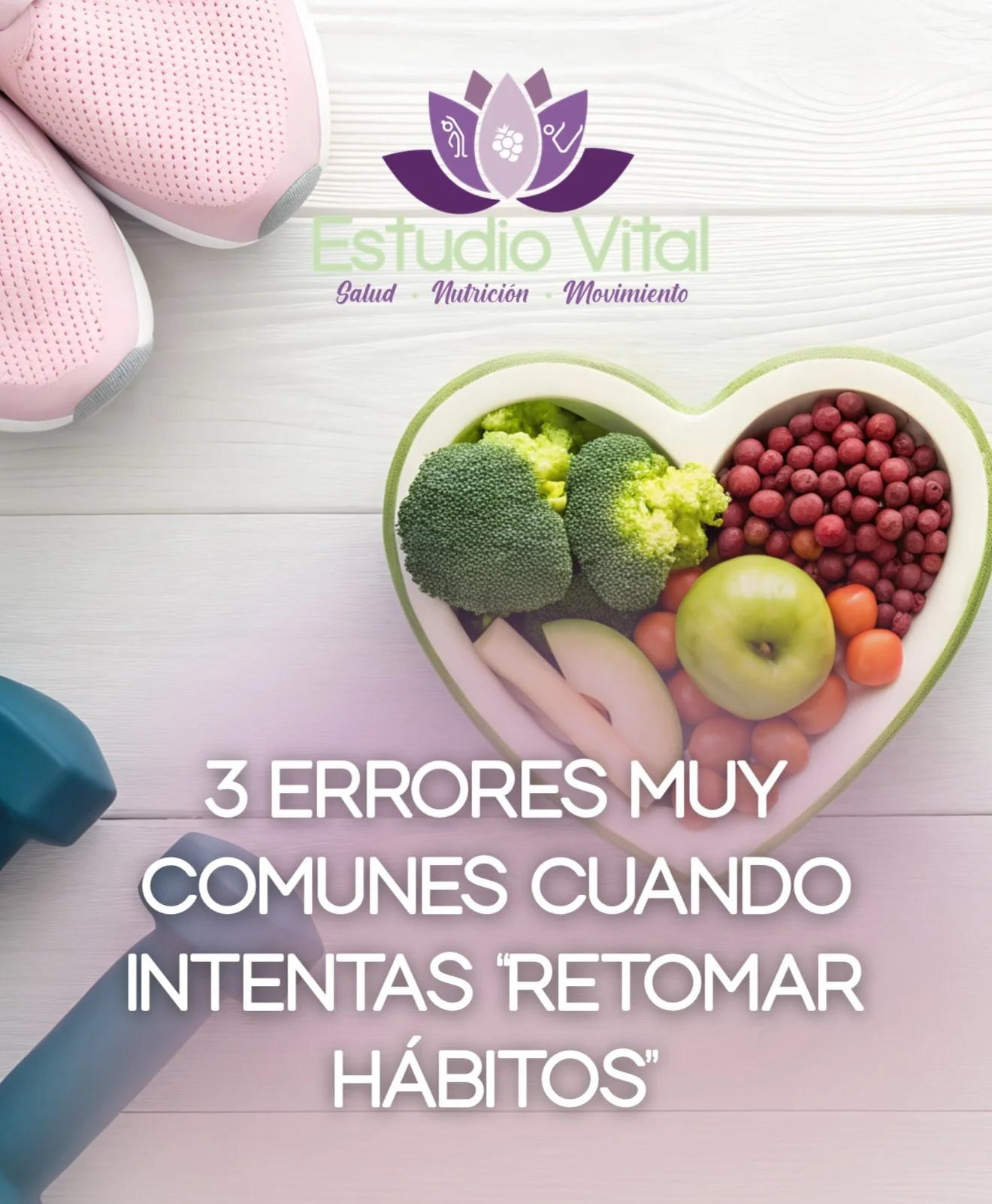 Cuando intentas &ldquo;retomar h&aacute;bitos&rdquo;,
muchas veces no fallas por falta de ganas.
Fallas por exigirte demasiado desde el inicio.
Queremos hacerlo todo perfecto,
copiamos planes que no se adaptan a nuestra rutina
y medimos el proceso so