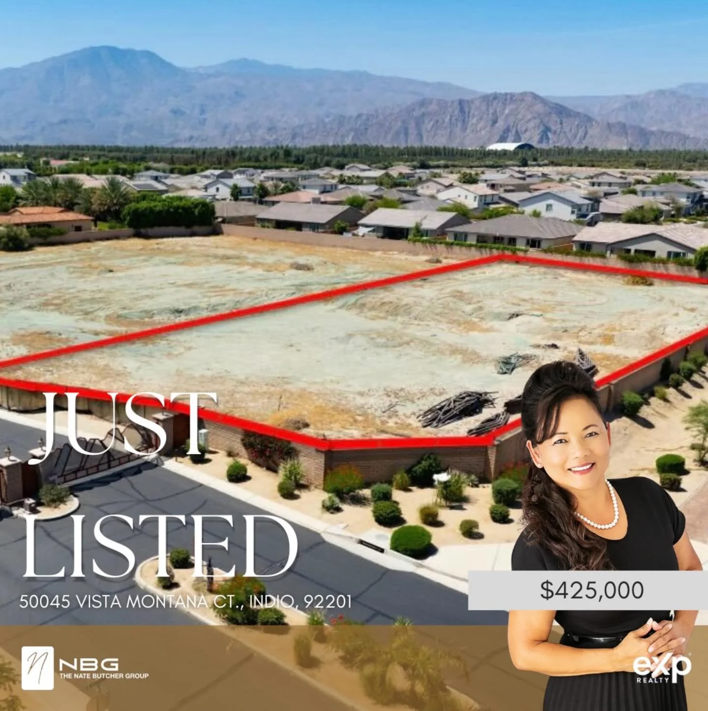 Fabulous new listing in Indio, CA and walking distance to world renowned music festival like Coachella and Stage Coach. The lot is over 35,000 square foot inside a gated community.#newlisting #rawland #TheNateButcherGroup #luciamerchant🏡✨