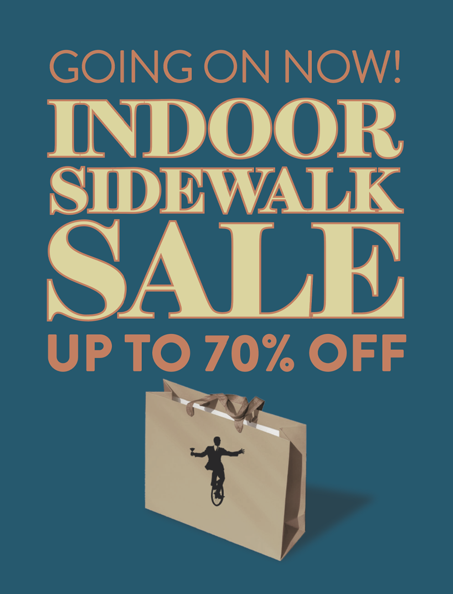 Winter Sidewalk Sale