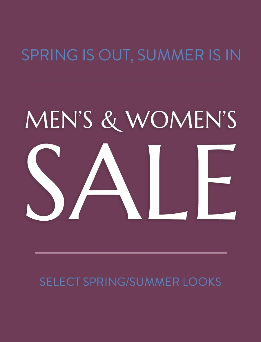 Men's &amp; Women's Summer Sale