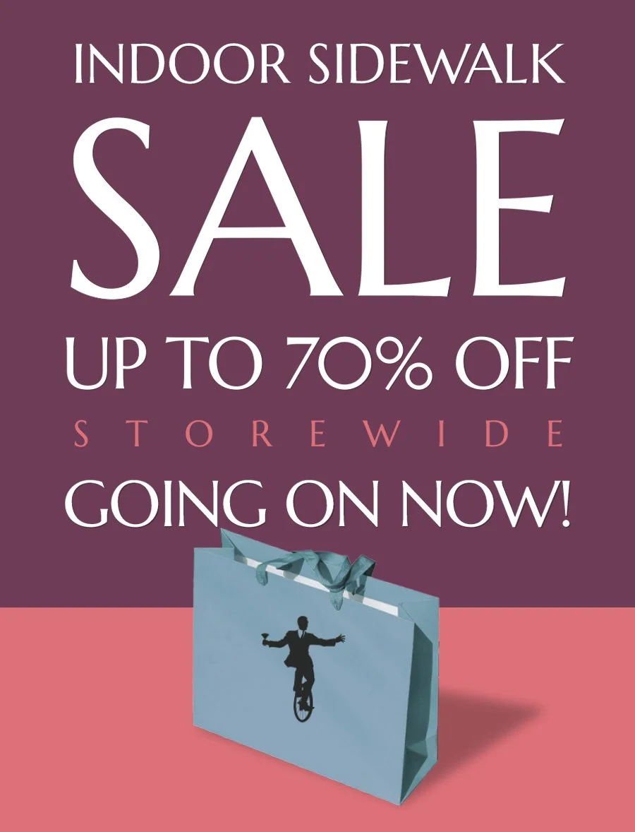 Indoor Sidewalk Sale - Up To 70% OFF