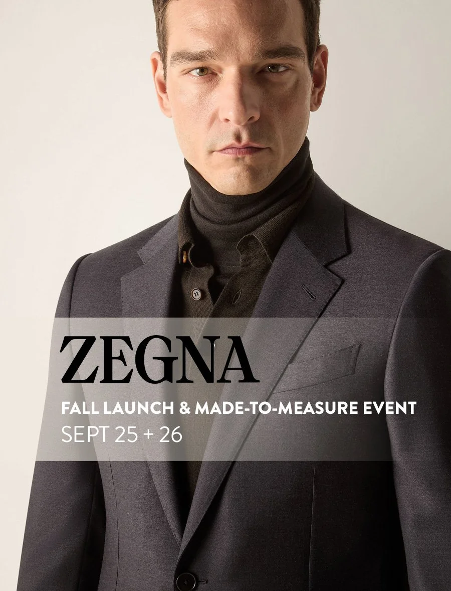 ZEGNA Fall Launch and Made-to-Measure Event - September 25 + 26
