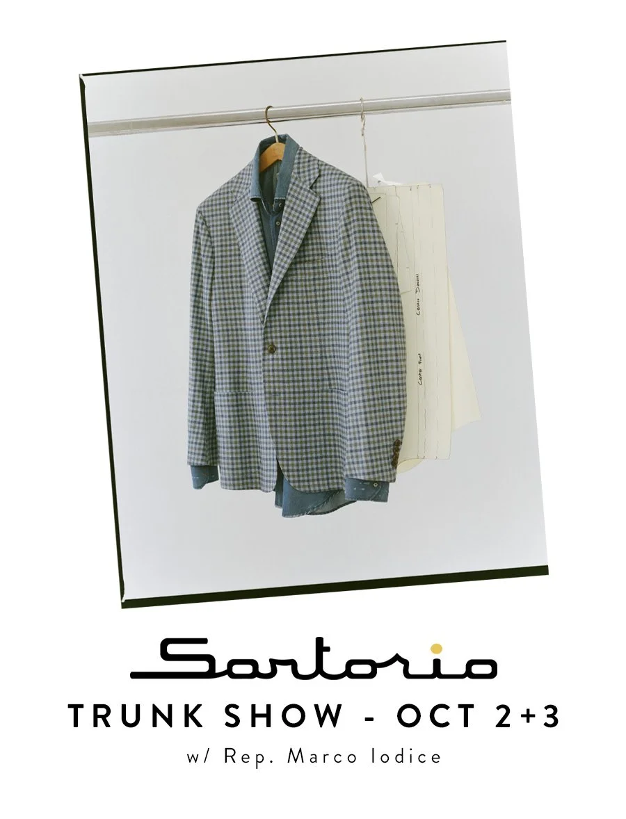 Sartorio Trunk Show October 2-3