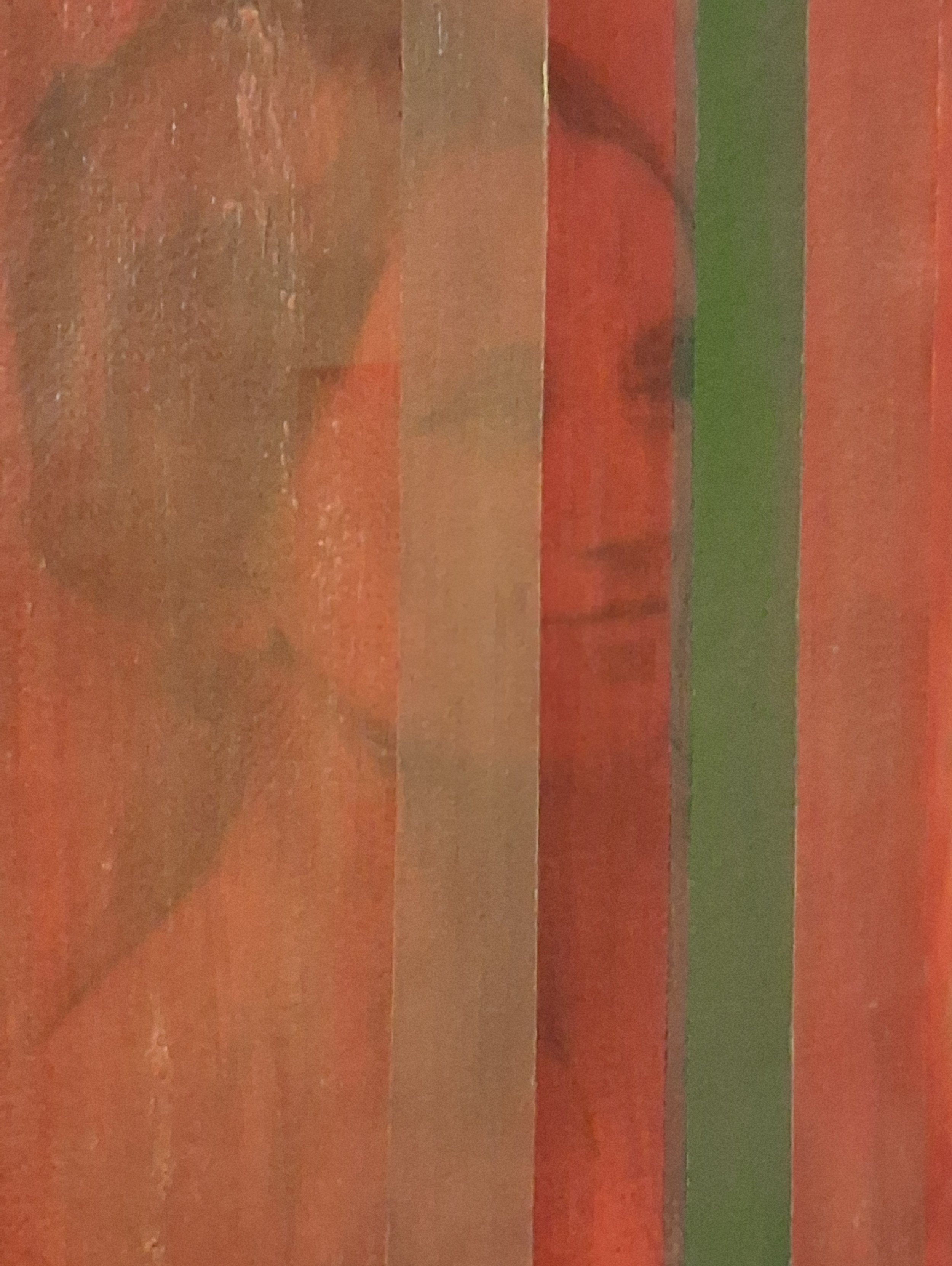 Clara Schumann oil painting study