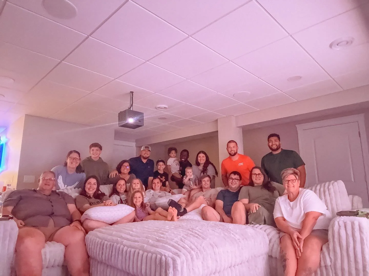 Low quality pic with the highest quality people 🤍

Our team got together today with our families to love on Dr. Molly, Jeremy and Ronan one last time before they head back to Illinois 🥹

Dr. Molly's last day is this Wednesday and we're all in denia