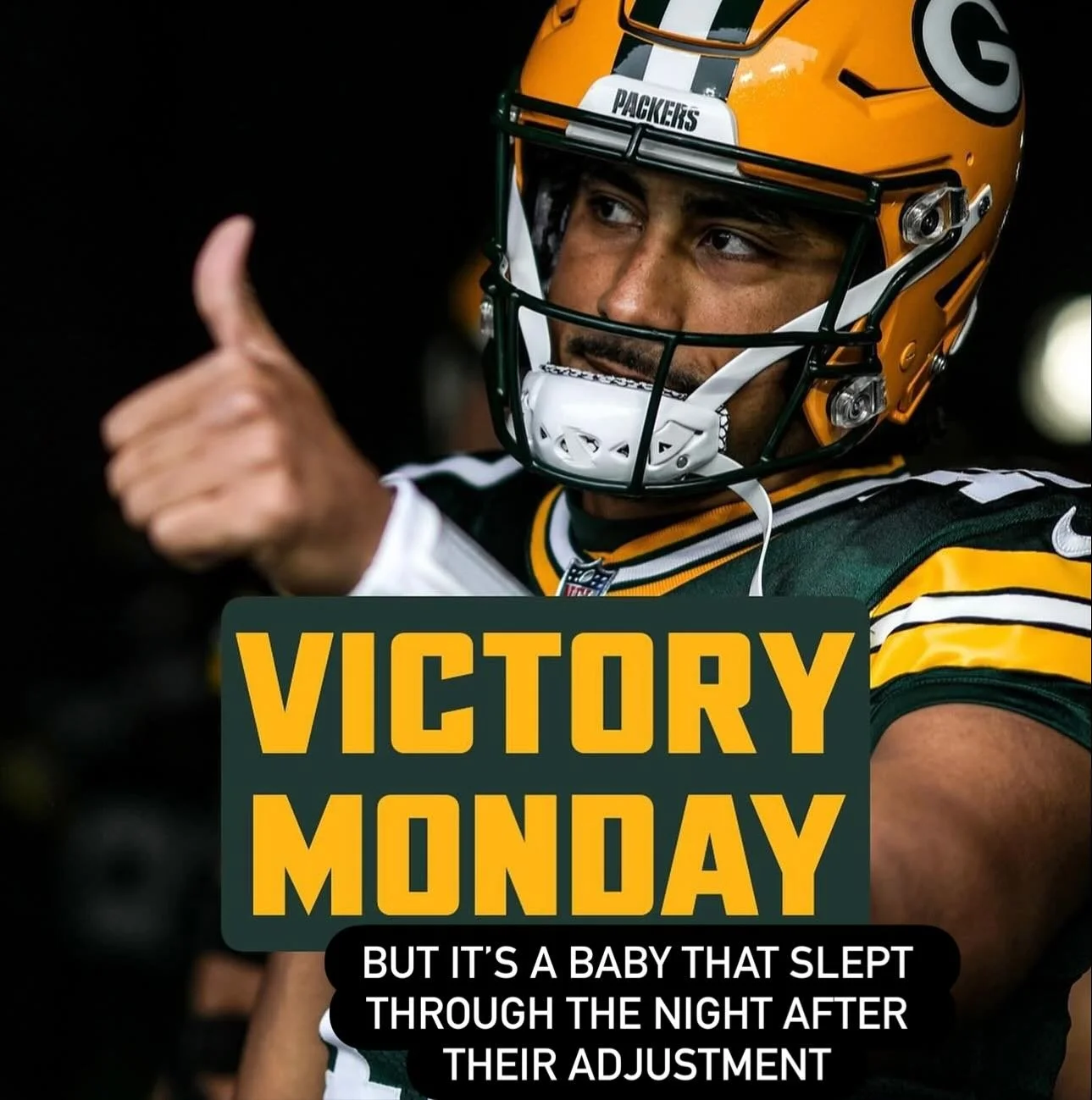 Victory Monday!! But make it a Lux Life Edition 😉 

Hopefully, you all watched the game last night (Go Pack Go! 💛💚) but if you didn&rsquo;t, you can still come into our office and hear about some other amazing wins this week!! 

From helping littl