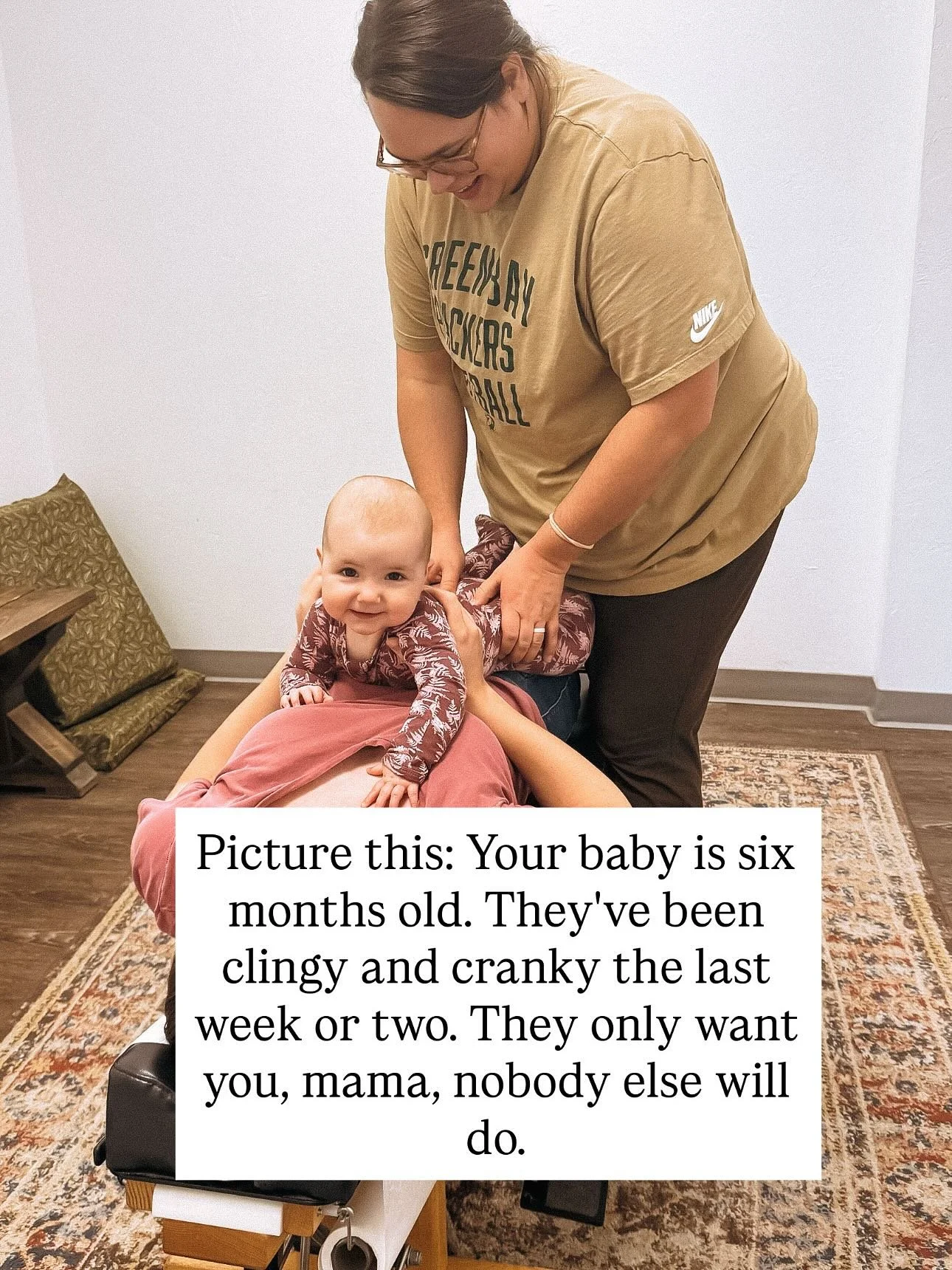 The brain of a baby is SO dang cool 🧠 

Have you ever been in this situation? Your baby is on the struggle bus with sleep, seems unsettled constantly, wants to nurse all day long and wants only you, mama? 🙃

Its adorable and frustrating and absolut