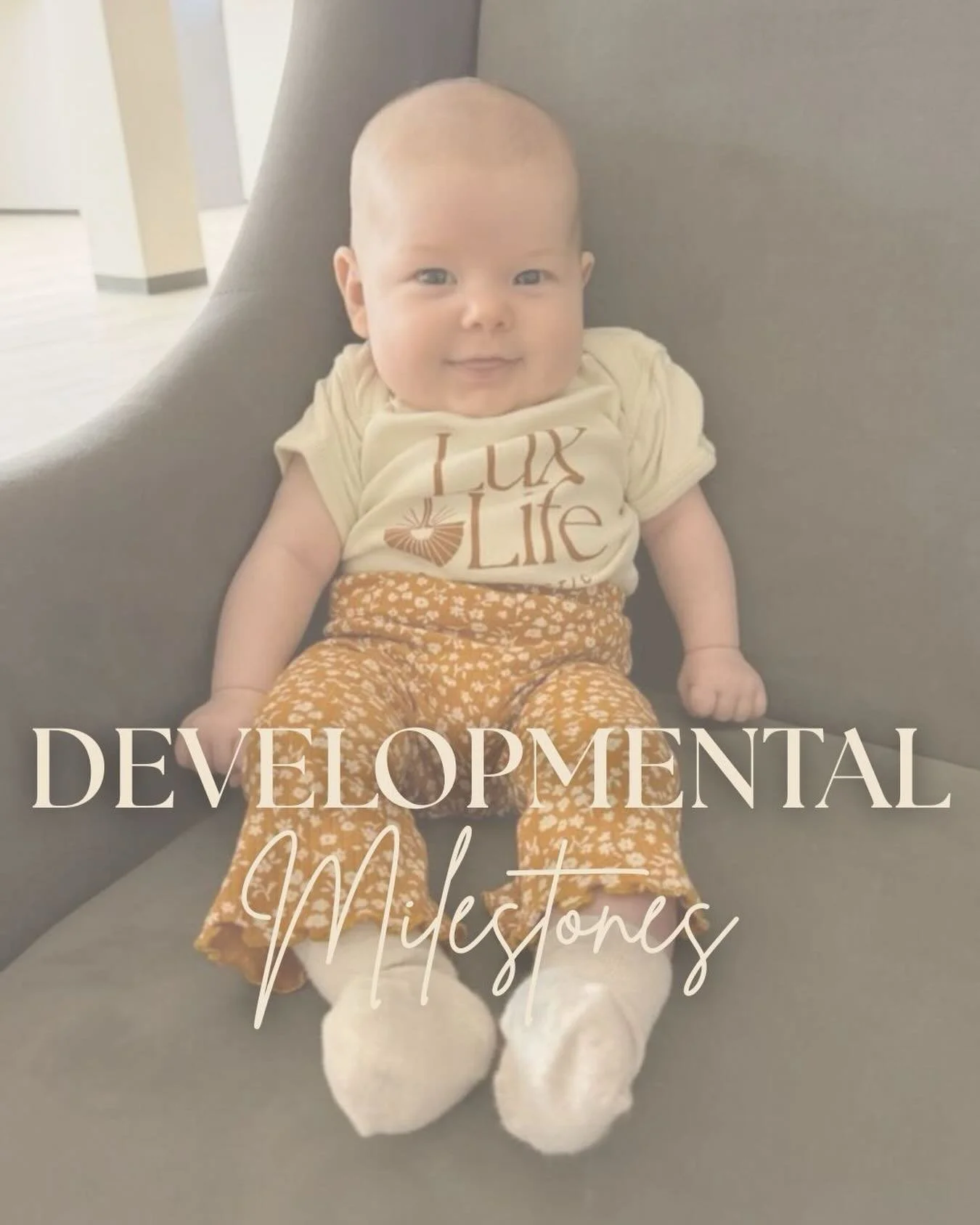 &ldquo;Developmental milestones&rdquo; aren&rsquo;t just cute moments&mdash;they&rsquo;re how your baby&rsquo;s brain and body learn to work together 🧠✨

There&rsquo;s a natural order for a reason:
rolling &rarr; sitting &rarr; crawling &rarr; stand