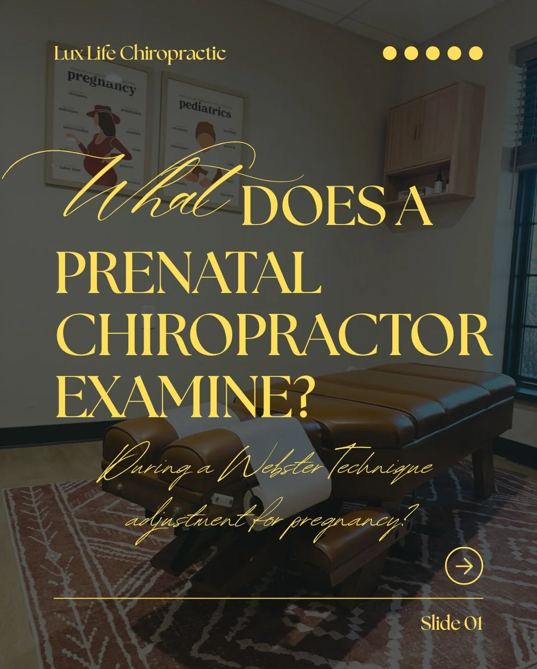 ✨The Webster Technique ✨
What is it and why do so many pregnant moms seek it out? 🤰🏼
The Webster Technique is a gentle chiropractic technique designed specifically for pregnancy. It focuses on balancing the pelvis and reducing tension in the ligame