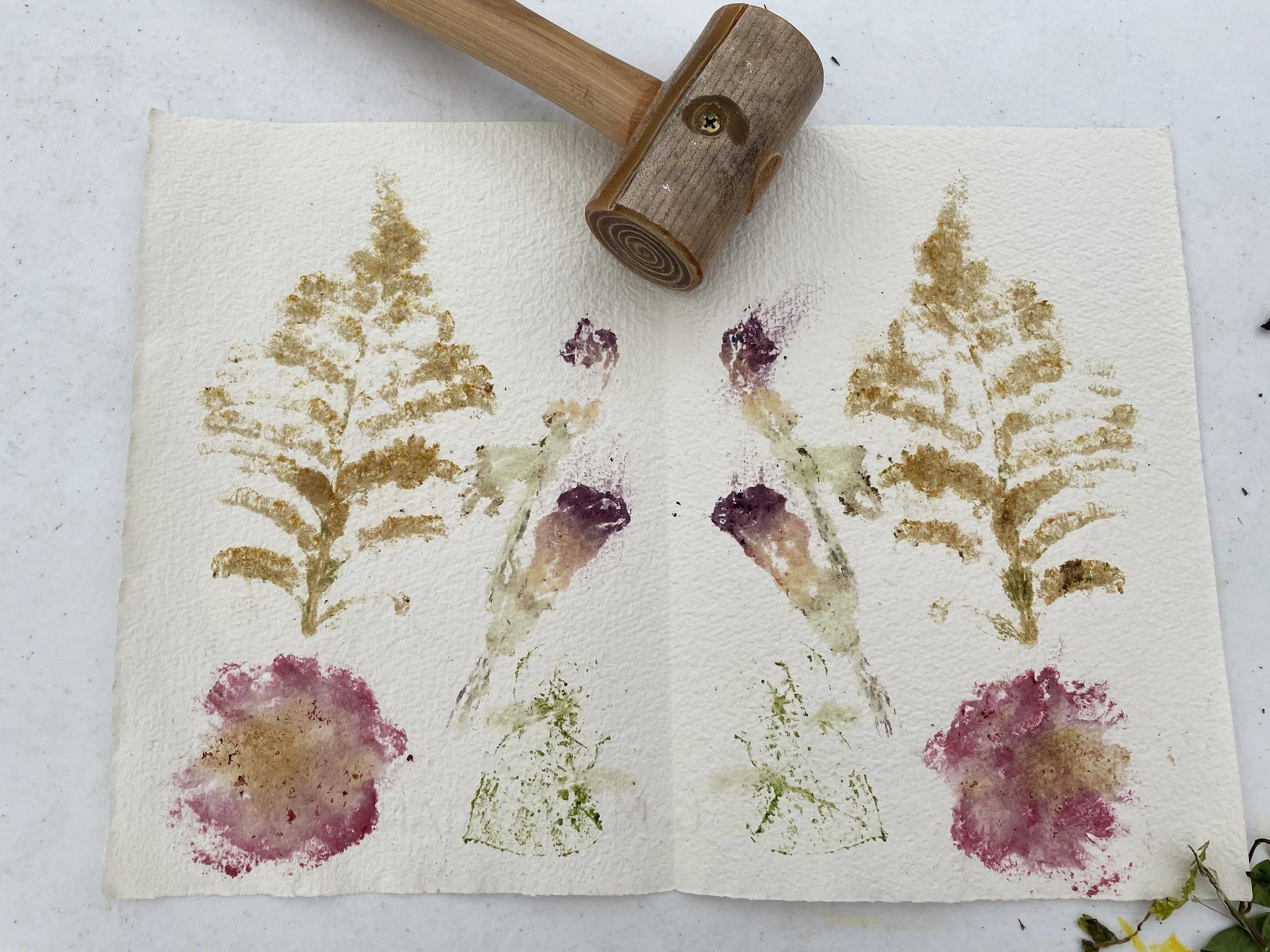 Hapazome- Eco Printing