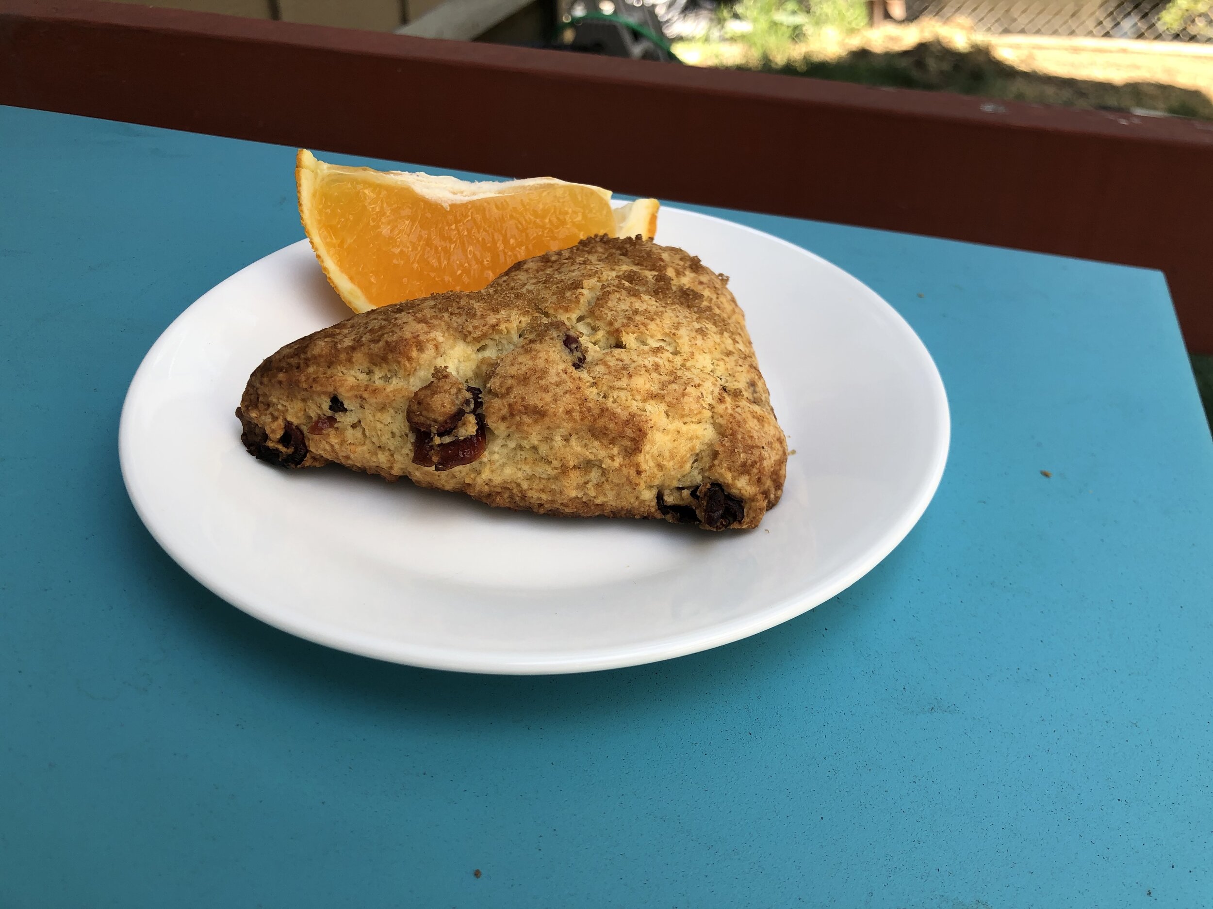 Cranberry Orange Scones 