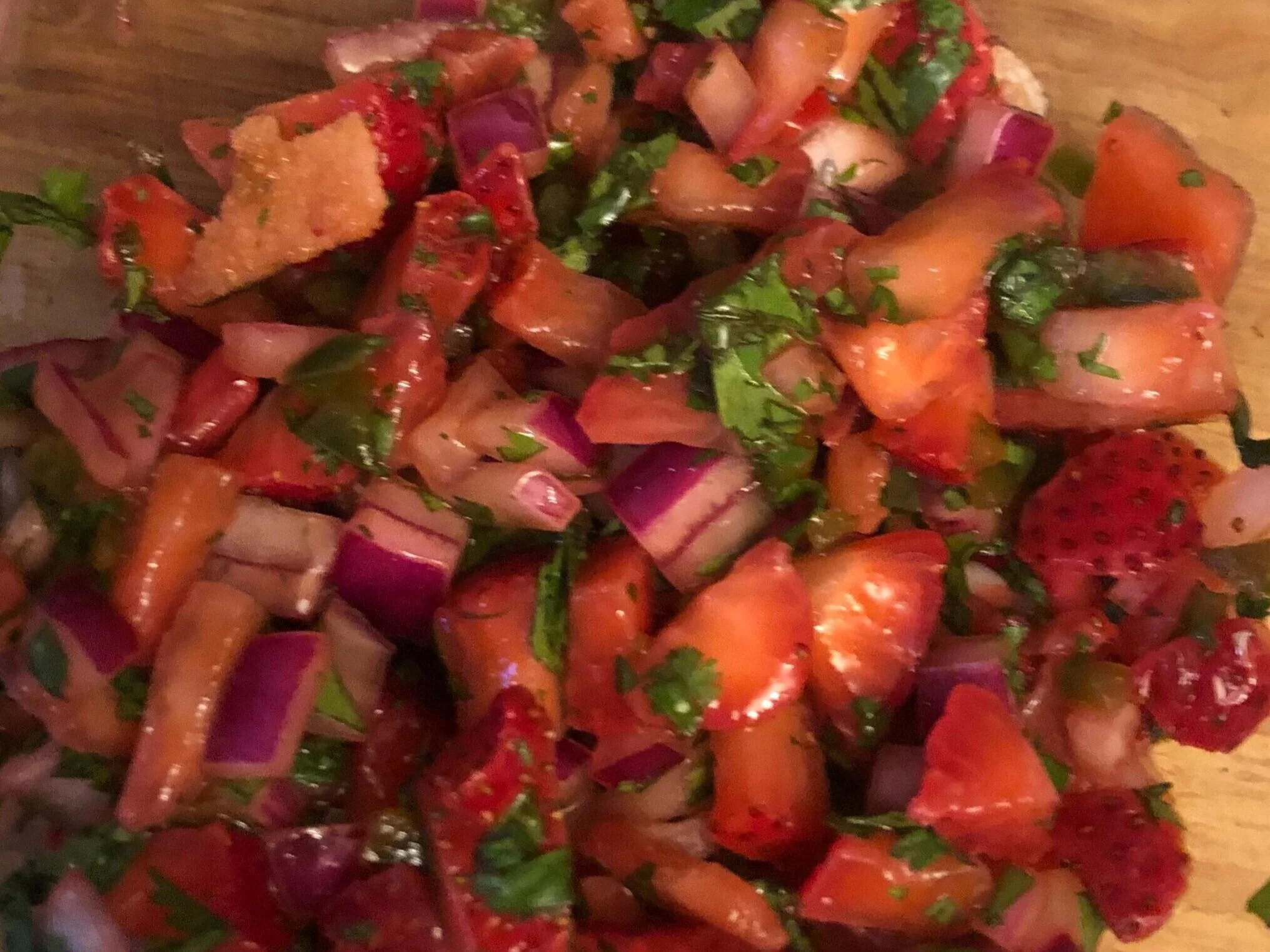    Strawberry Salsa