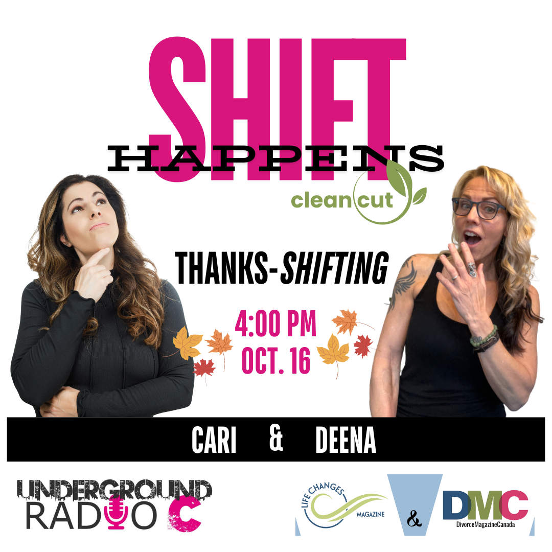 The Shift Happens Show with Cari Hansen and Deena Kordt. Season 2 Episode 2 "Thanks-Shifting"