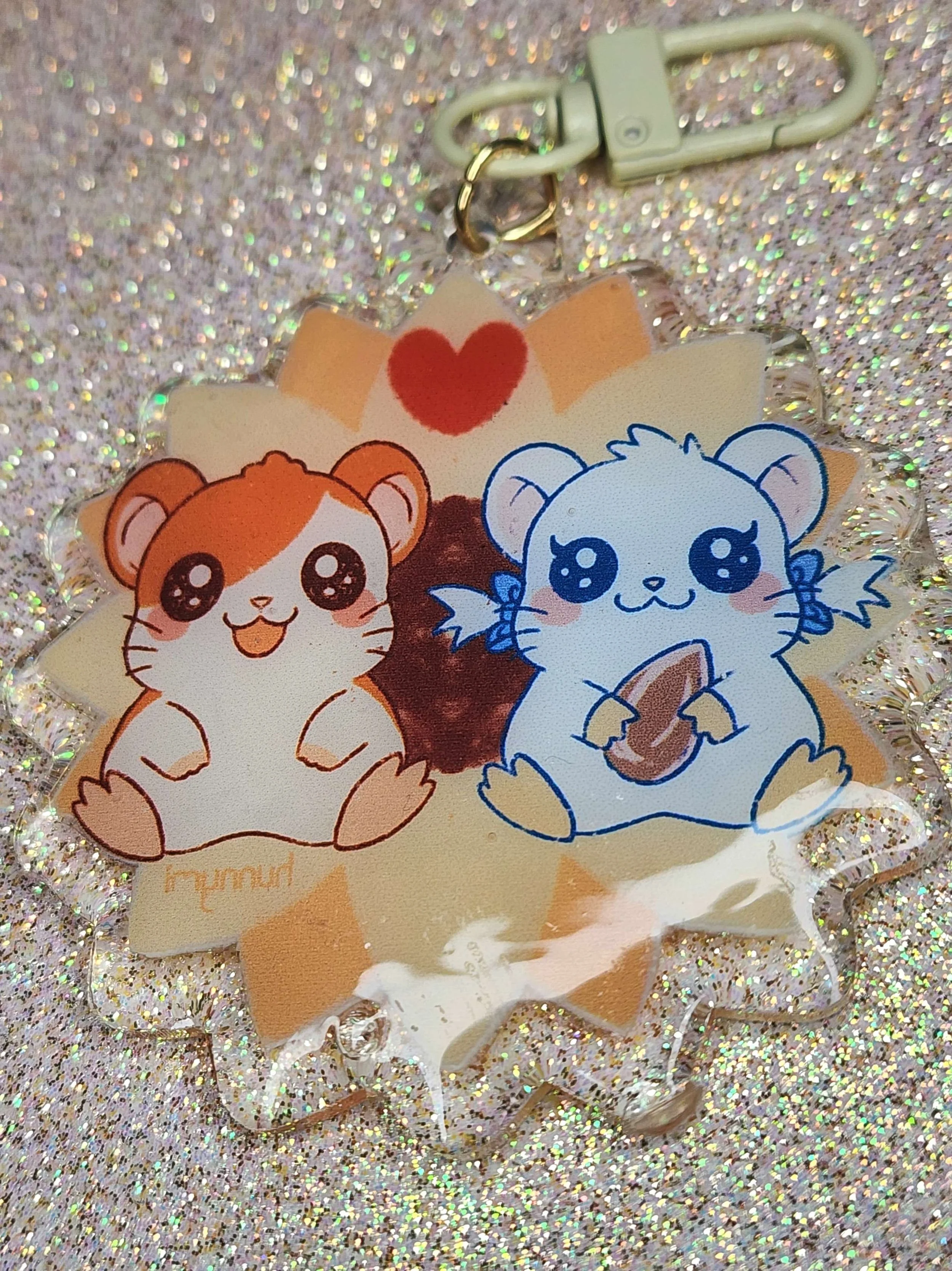 PRE-ORDER Hamtaro 2.75 in Acrylic Keychain