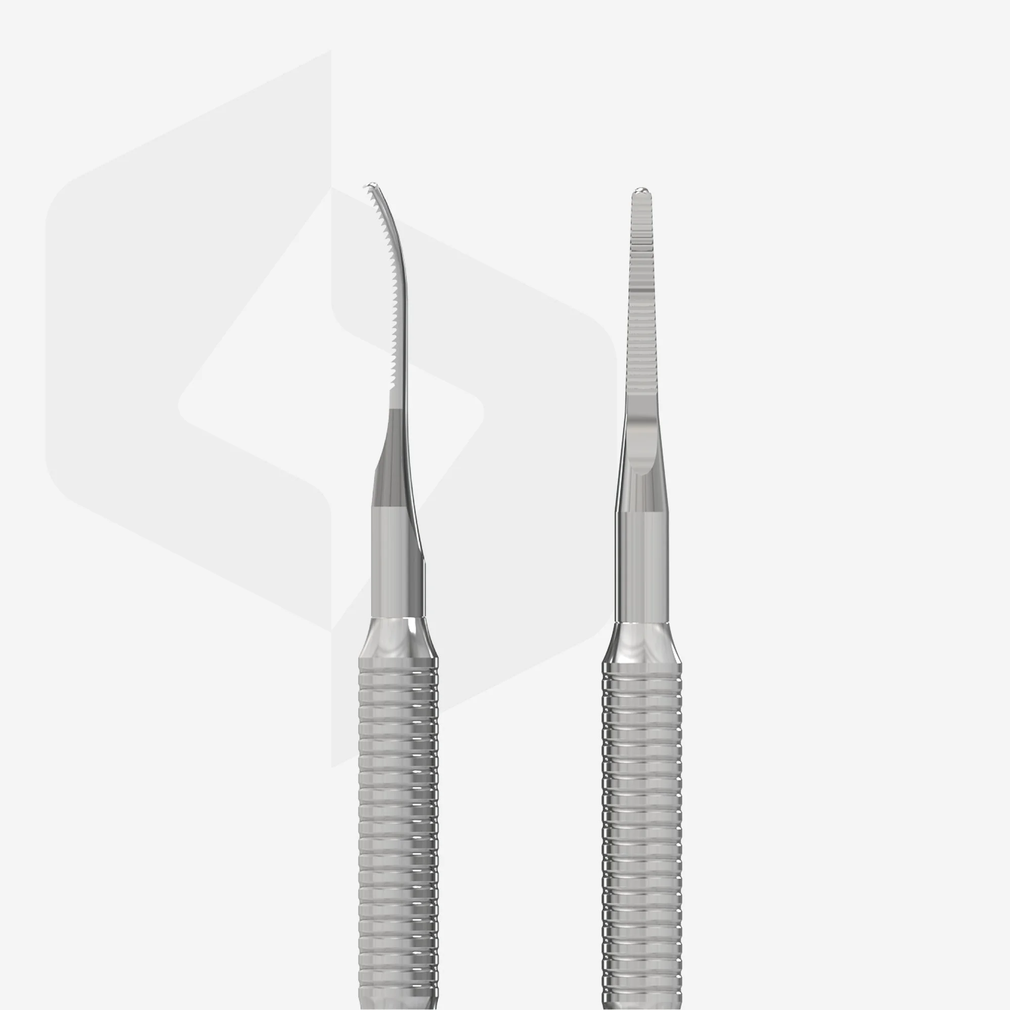 Staleks Pedicure toenail file EXPERT 60 TYPE 3 (straight nail file and file with a bent end)