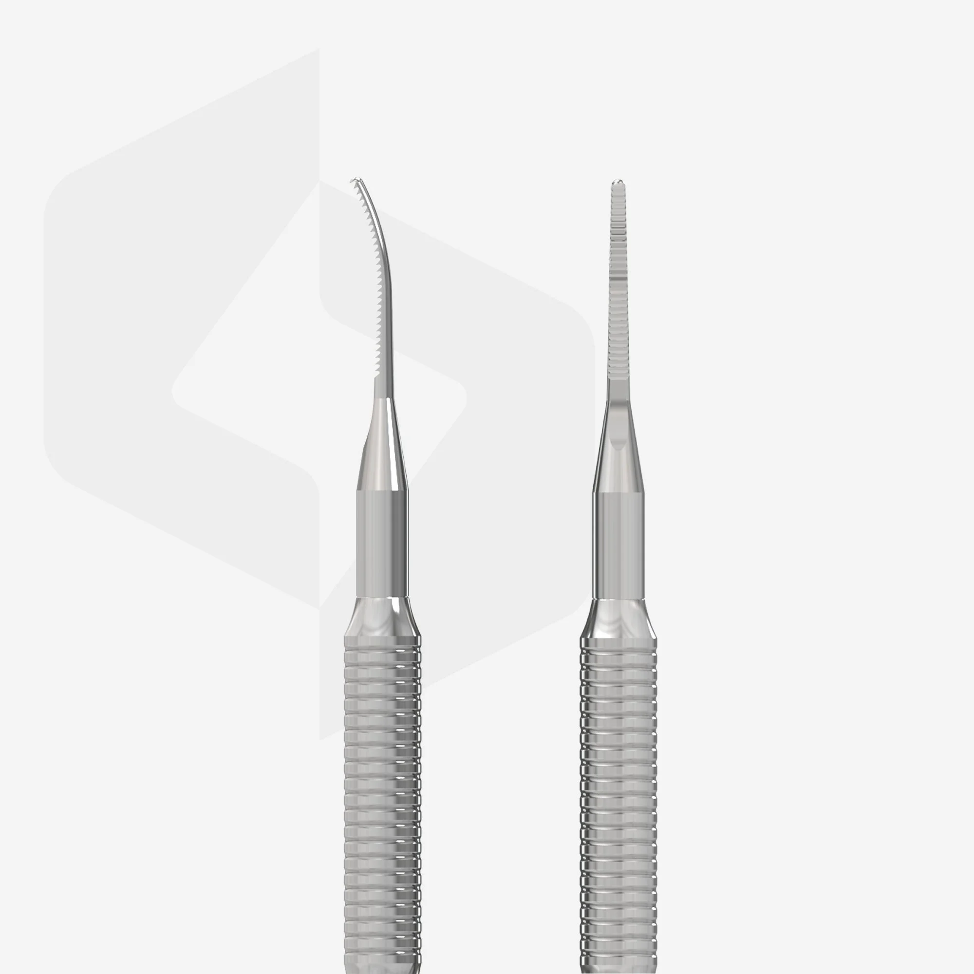 Staleks Pedicure toenail file EXPERT 60 TYPE 4 (straight narrow nail file and narrow file with a bent end)