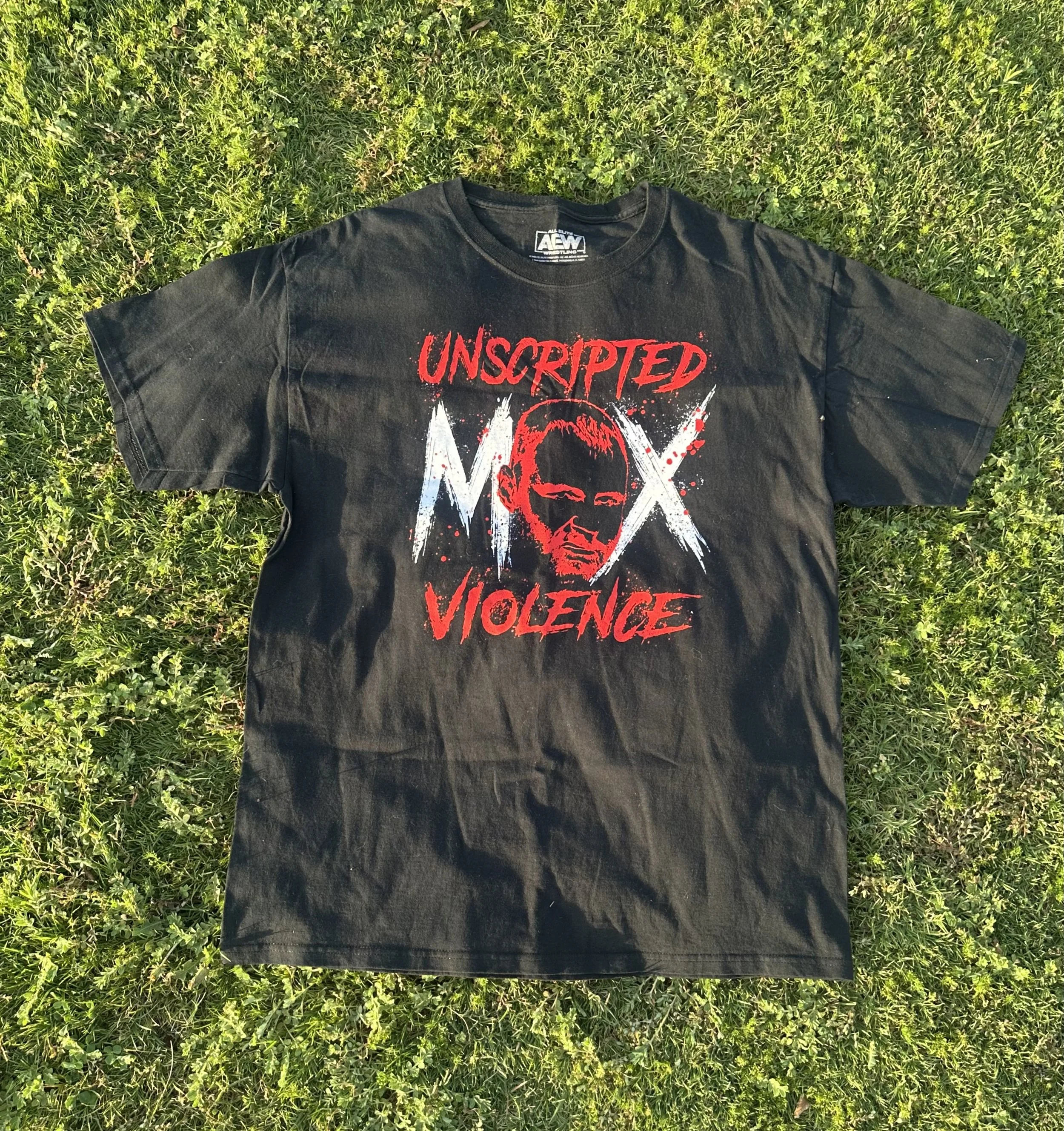 AEW Mens shirt - Bloody Mox