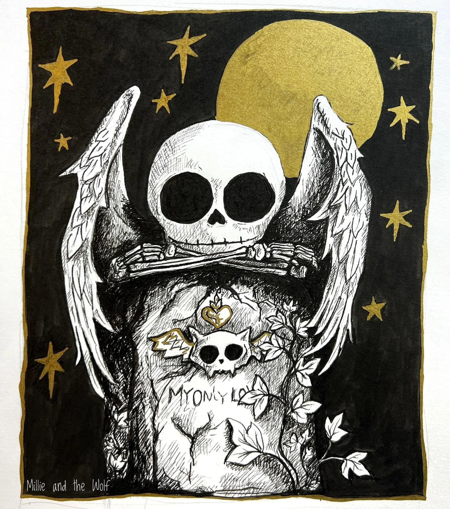 Angel ☠️

#angel #creepycute #alternative #roger #skeleton #wings #darkart #myonlylove #millie_and_the_wolf
