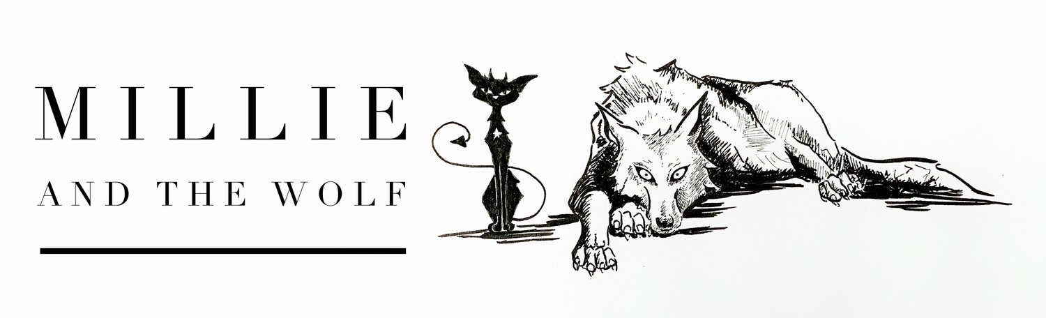 Millie and the Wolf Art, Illustration