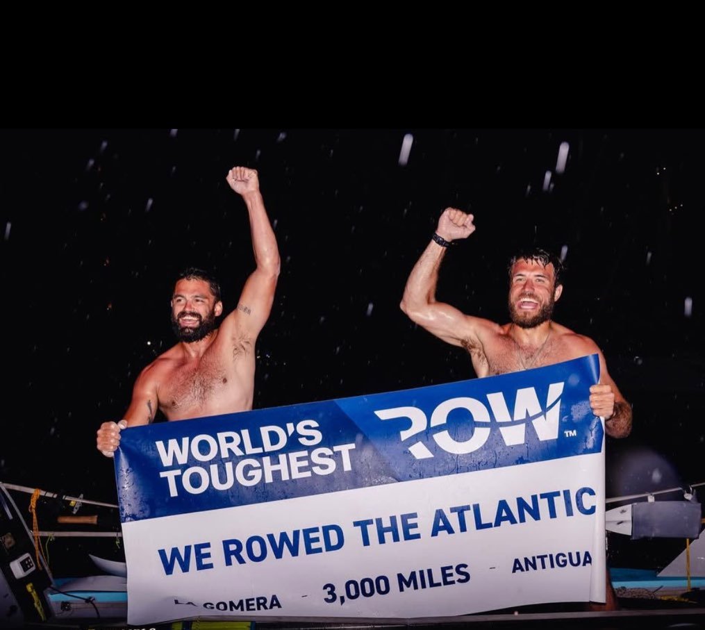 A Sevenoaks local has achieved what fewer than 2,000 people in history ever have - rowing unsupported across the Atlantic Ocean!

Olly Rathbone from Sevenoaks, alongside his teammate George Attfield from Harpenden, completed the 3,000-mile journey as