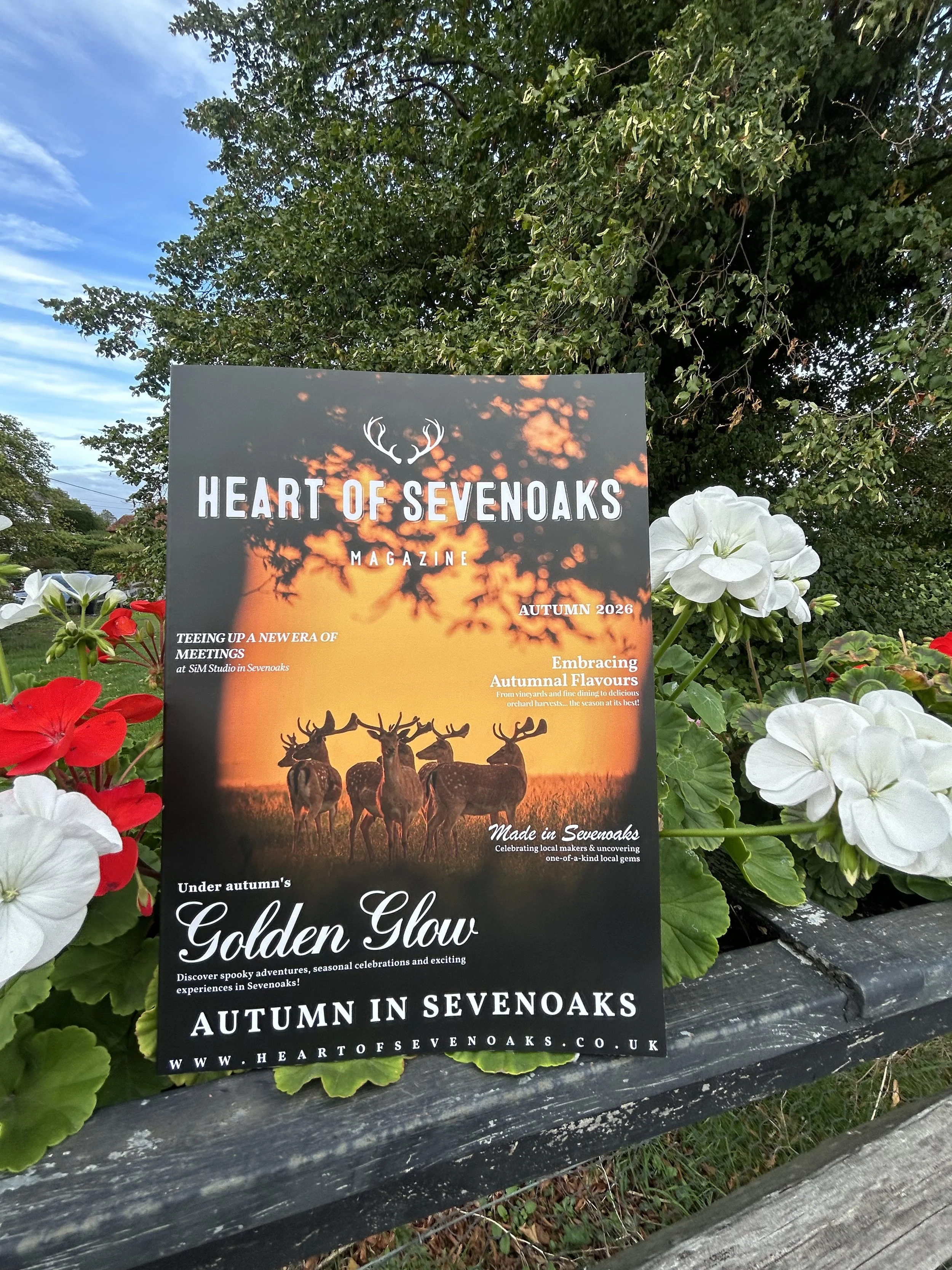 
✨🍂 The new Autumn edition of Heart of Sevenoaks magazine is out now!! 🍂✨

Packed with seasonal inspiration, local stories and hidden gems, this issue is the perfect cosy-season read and a celebration of everything that makes Sevenoaks so special!
