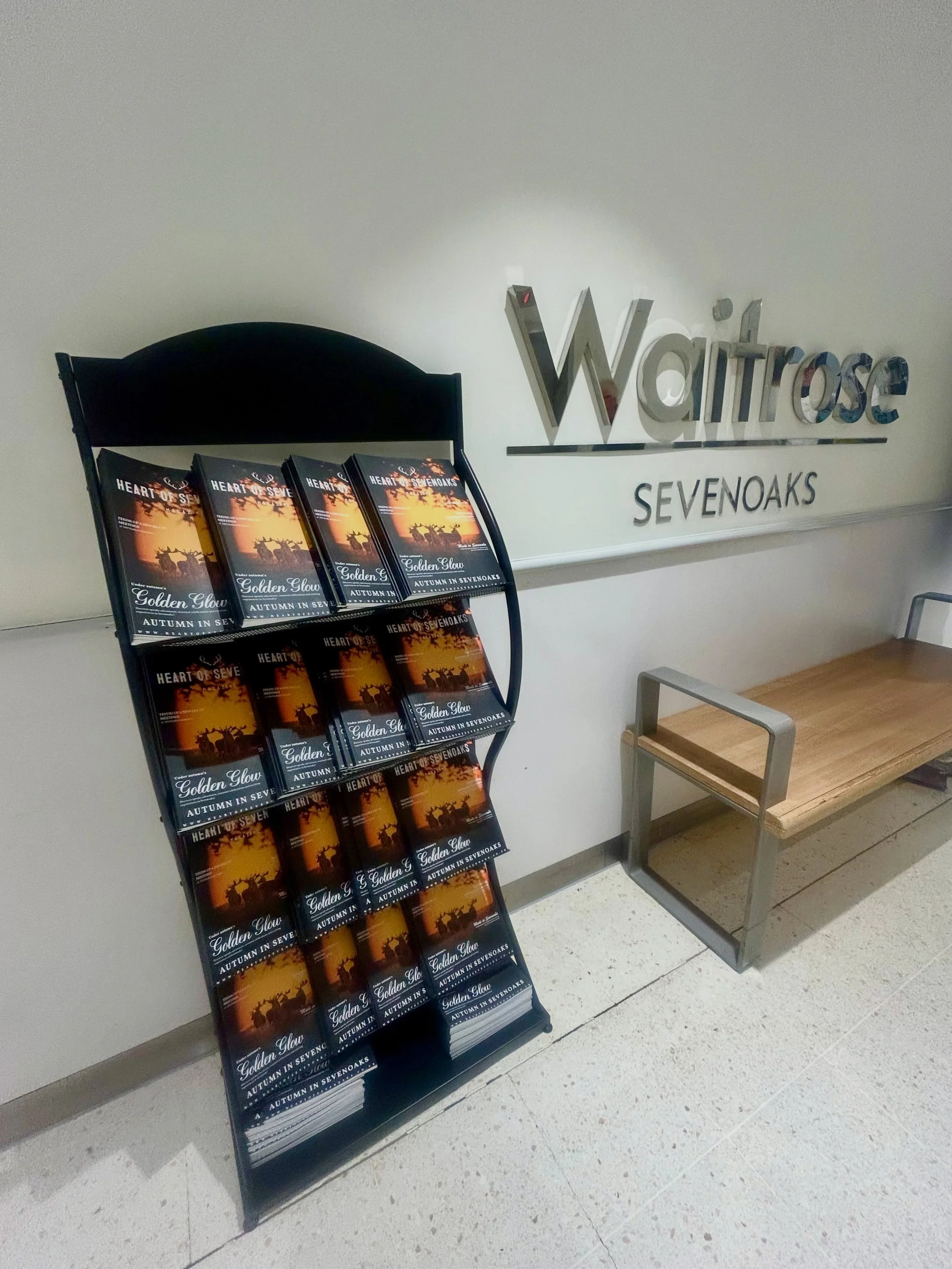 The new edition of the Heart of Sevenoaks magazine is out now!🍂📖

Packed with seasonal inspiration, local stories and hidden gems, this issue is the perfect cosy-season read and a celebration of everything that makes Sevenoaks so special!

We would