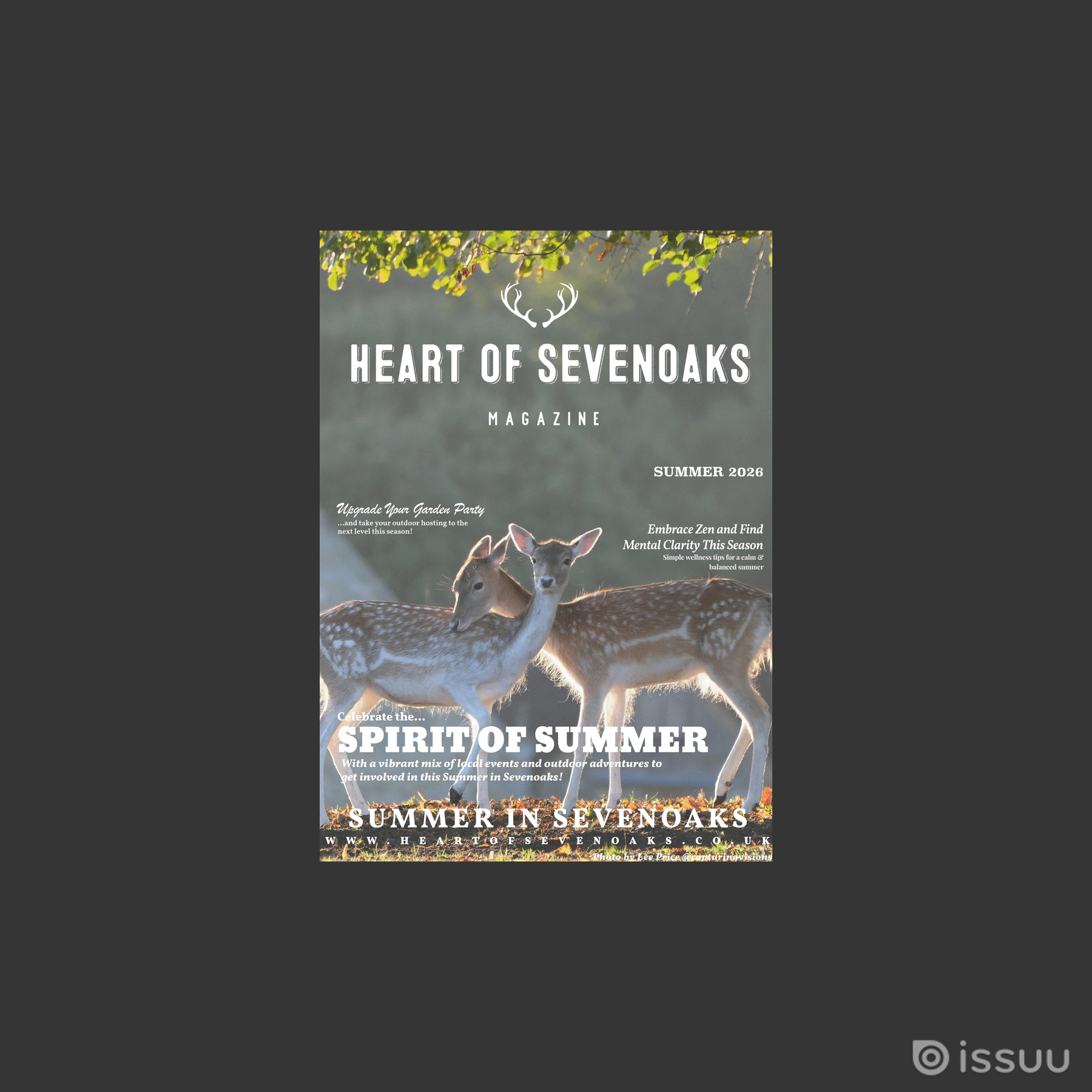 🌻☀️The Summer 2026 edition of Heart of Sevenoaks Magazine has arrived!☀️🌻

Packed with local stories, seasonal inspiration, hidden gems, summer events and plenty of ways to make the most of summer in Sevenoaks. We're incredibly grateful to all our 