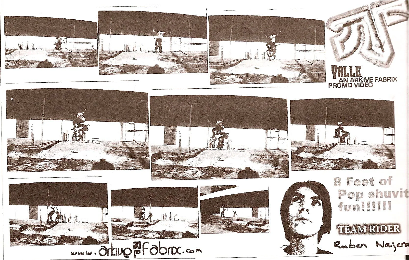 My first sequence ad ever. Was featured in SELF INFLICT magazine. 