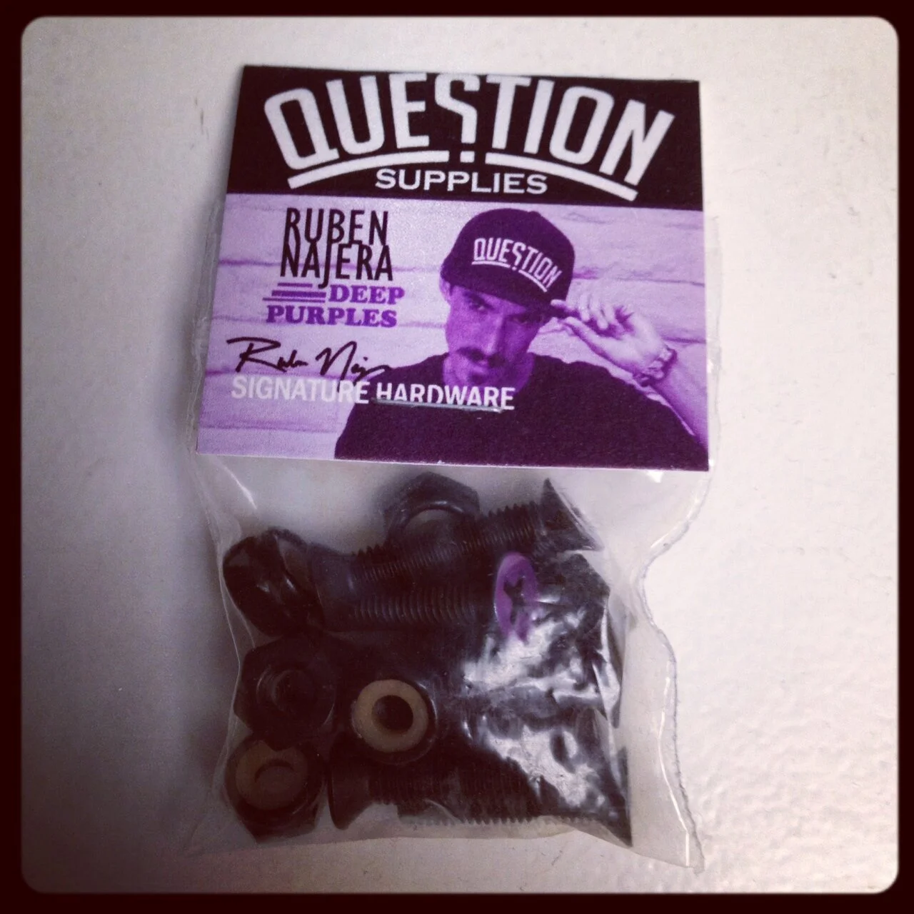 My signature QUESTION hardware set. 