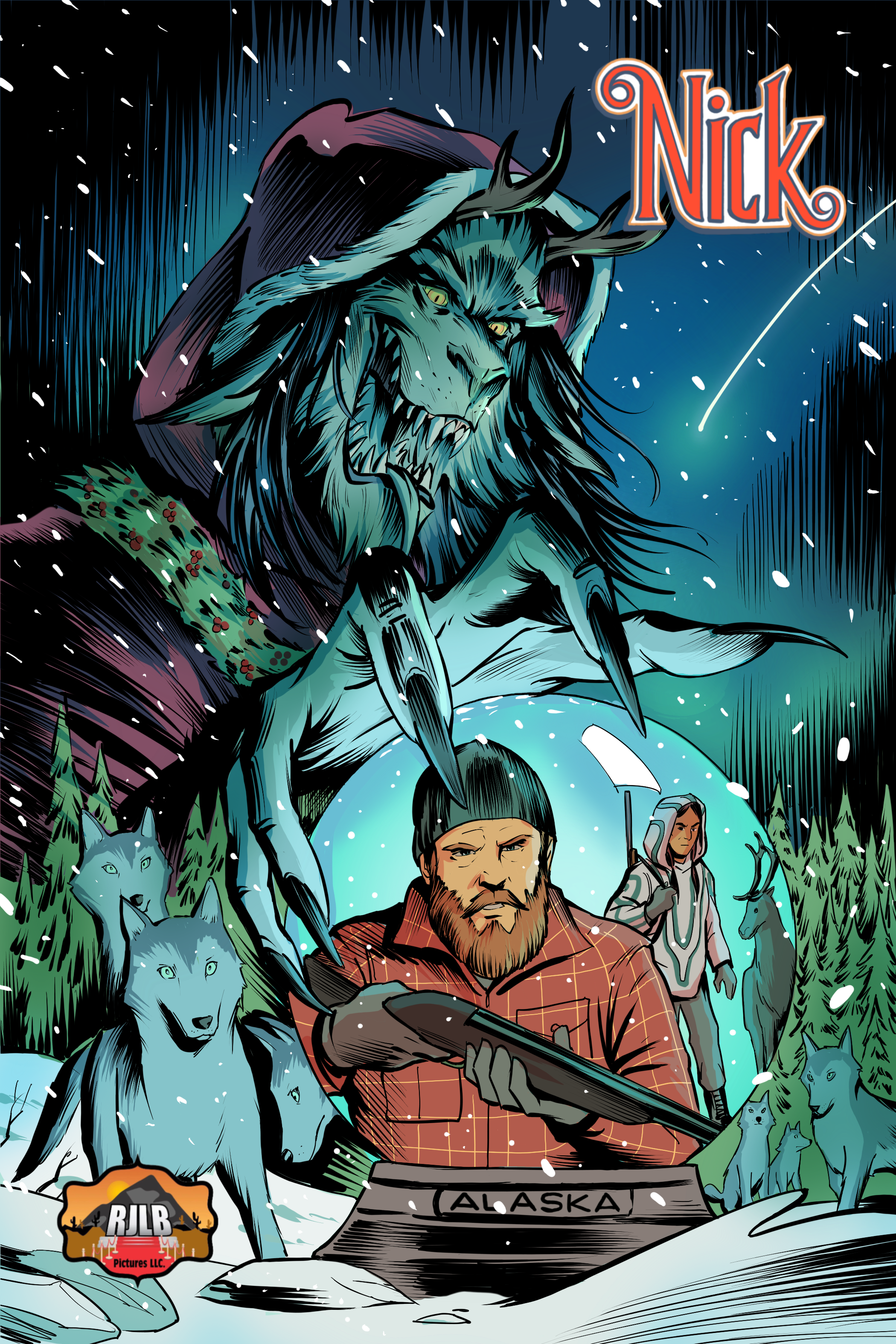 NICK : Part 1 
Published by: RJLB pictures llc.
A Christmas story about good and evil in a time now past featuring the beginnings of a young Saint Nick and Krampus. 
RELEASE DATE: 12/1/2025