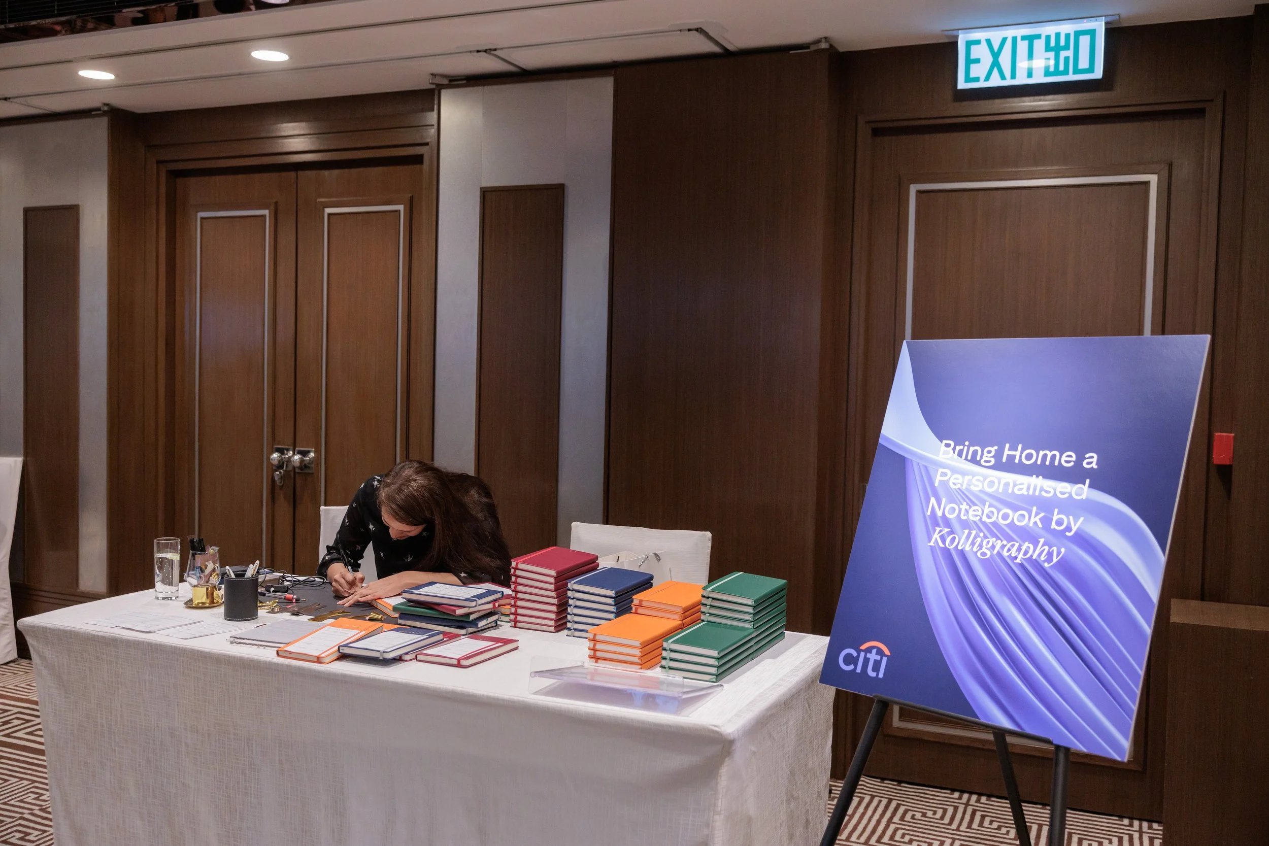 Personalised Notebooks for Corporate Event Hong Kong