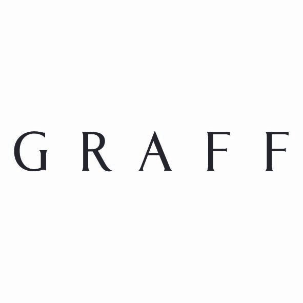 Black text spelling 'GRAFF' on a white background.