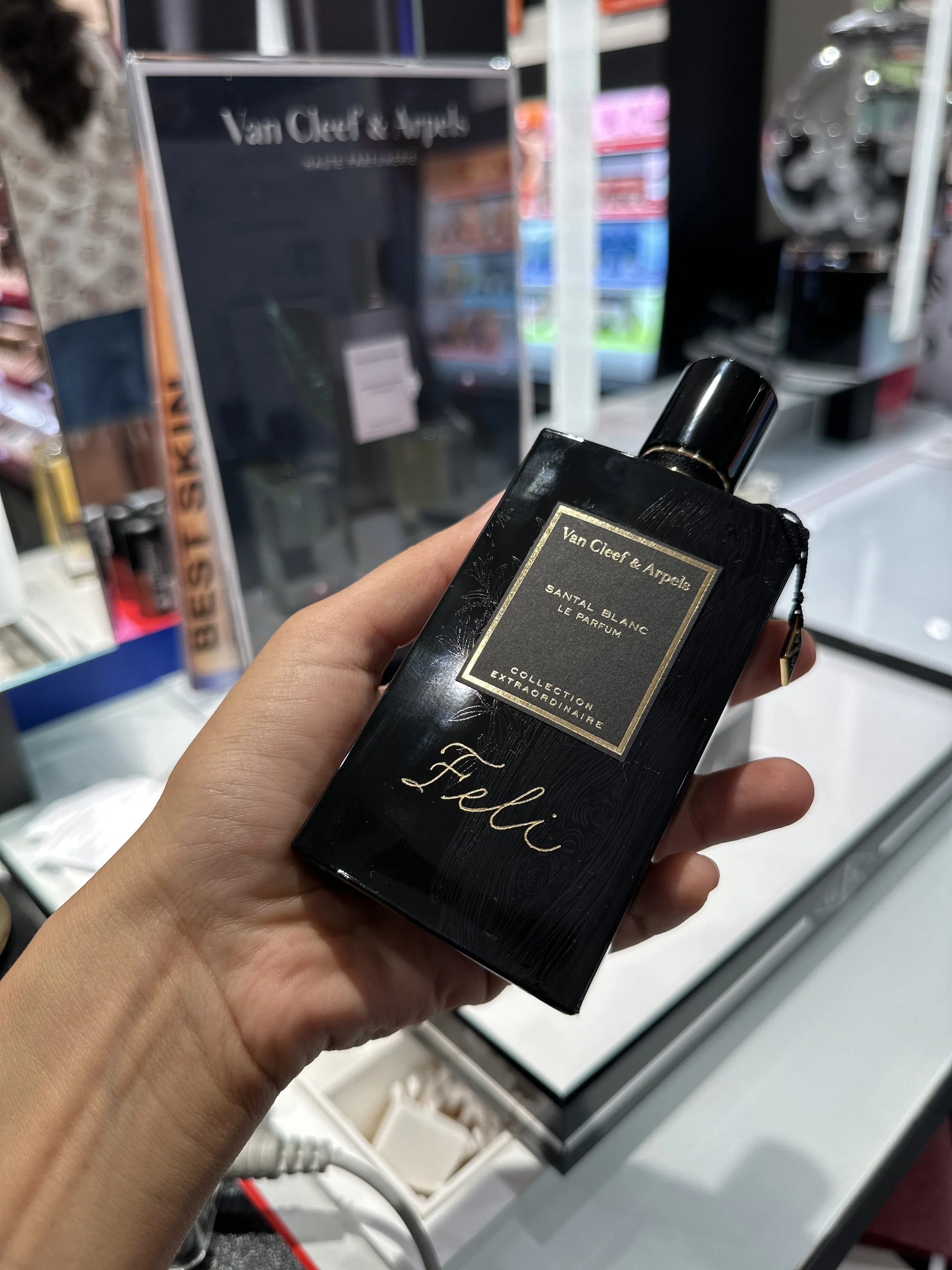 On-site Engraving on Fragrances Hong Kong