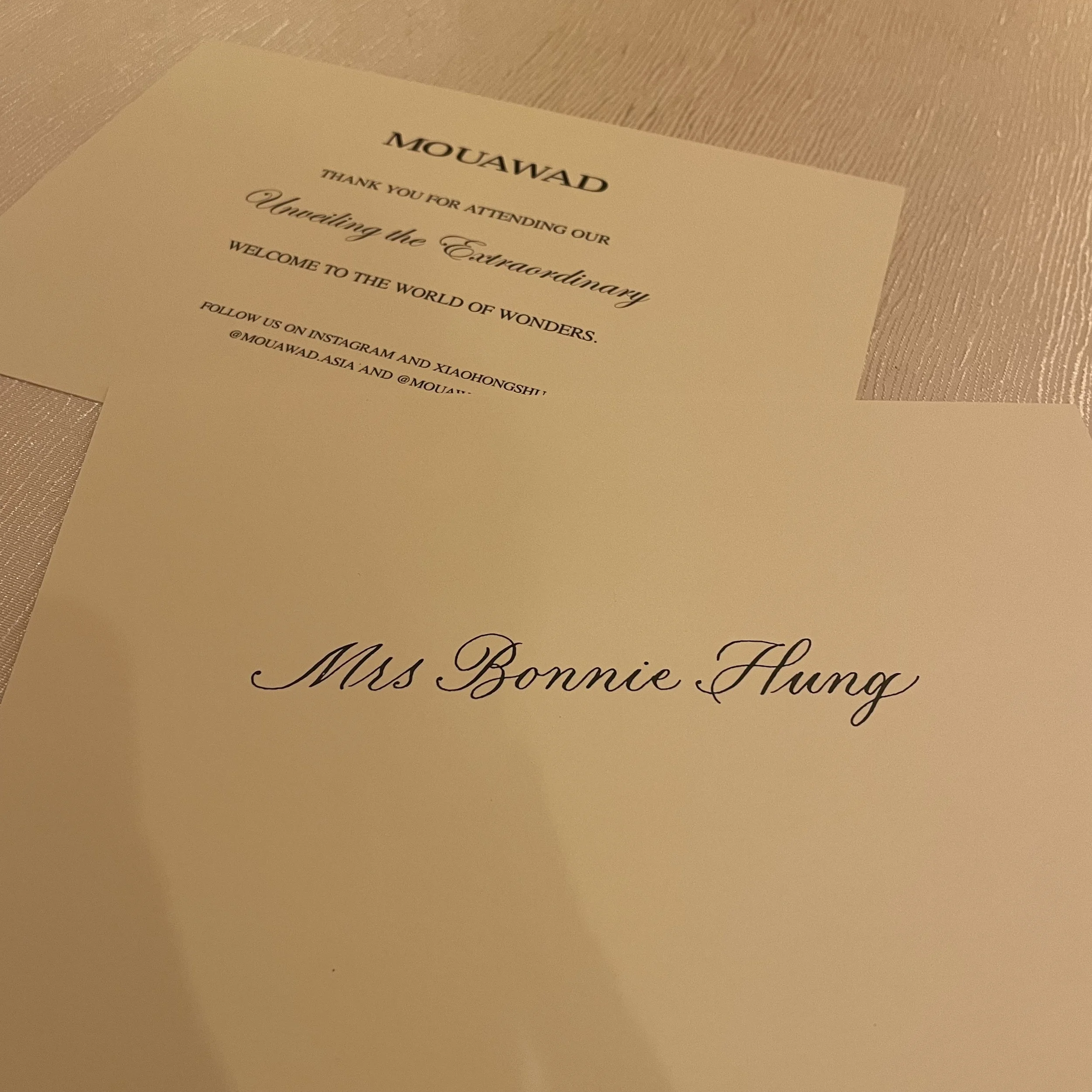 Hong Kong Invitation Calligraphy Hong Kong Calligrapher