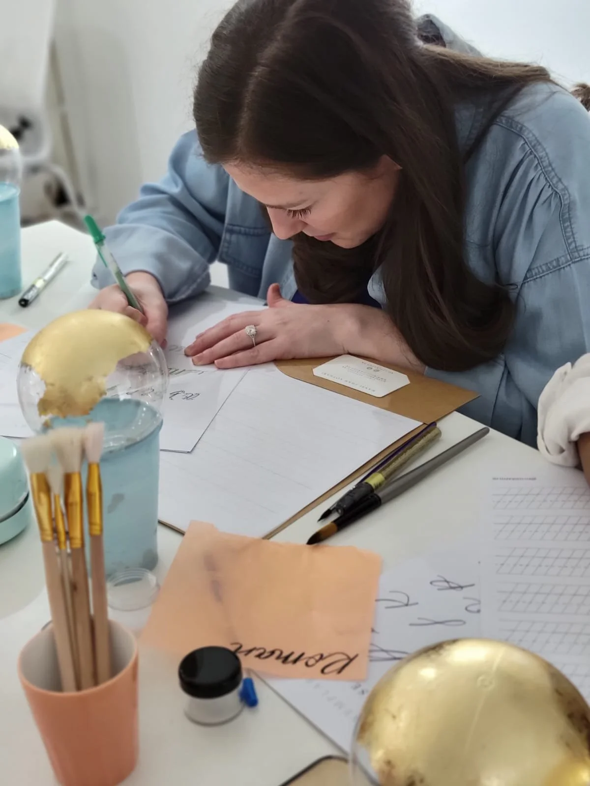 Hong Kong calligraphy workshop