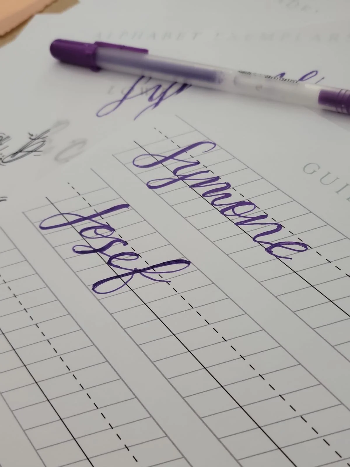 Hong Kong calligraphy workshop