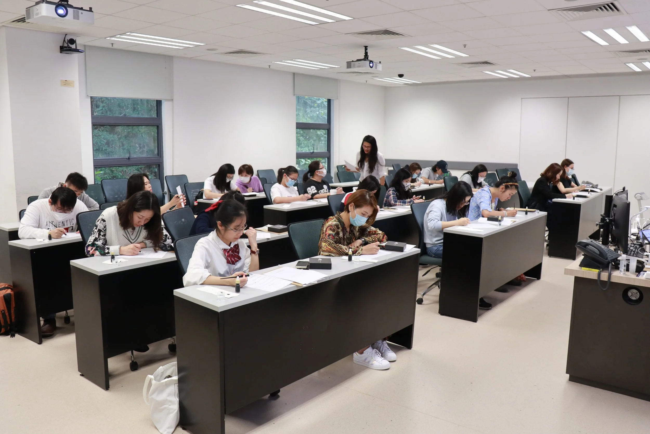 City University Calligraphy Workshop Hong Kong