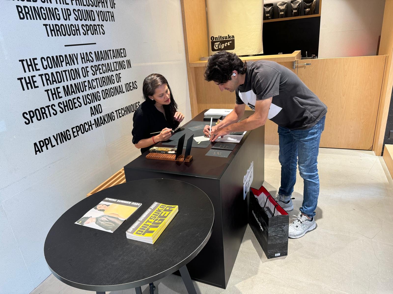 On-site Calligraphy for Fathers Day Hong Kong