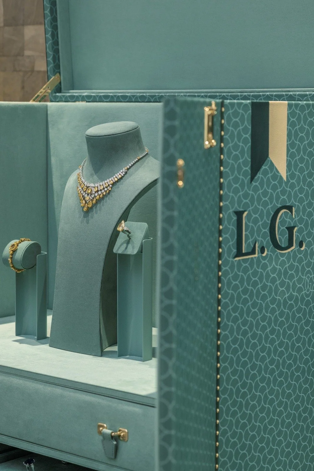 Leather Painting for Graff Hong Kong