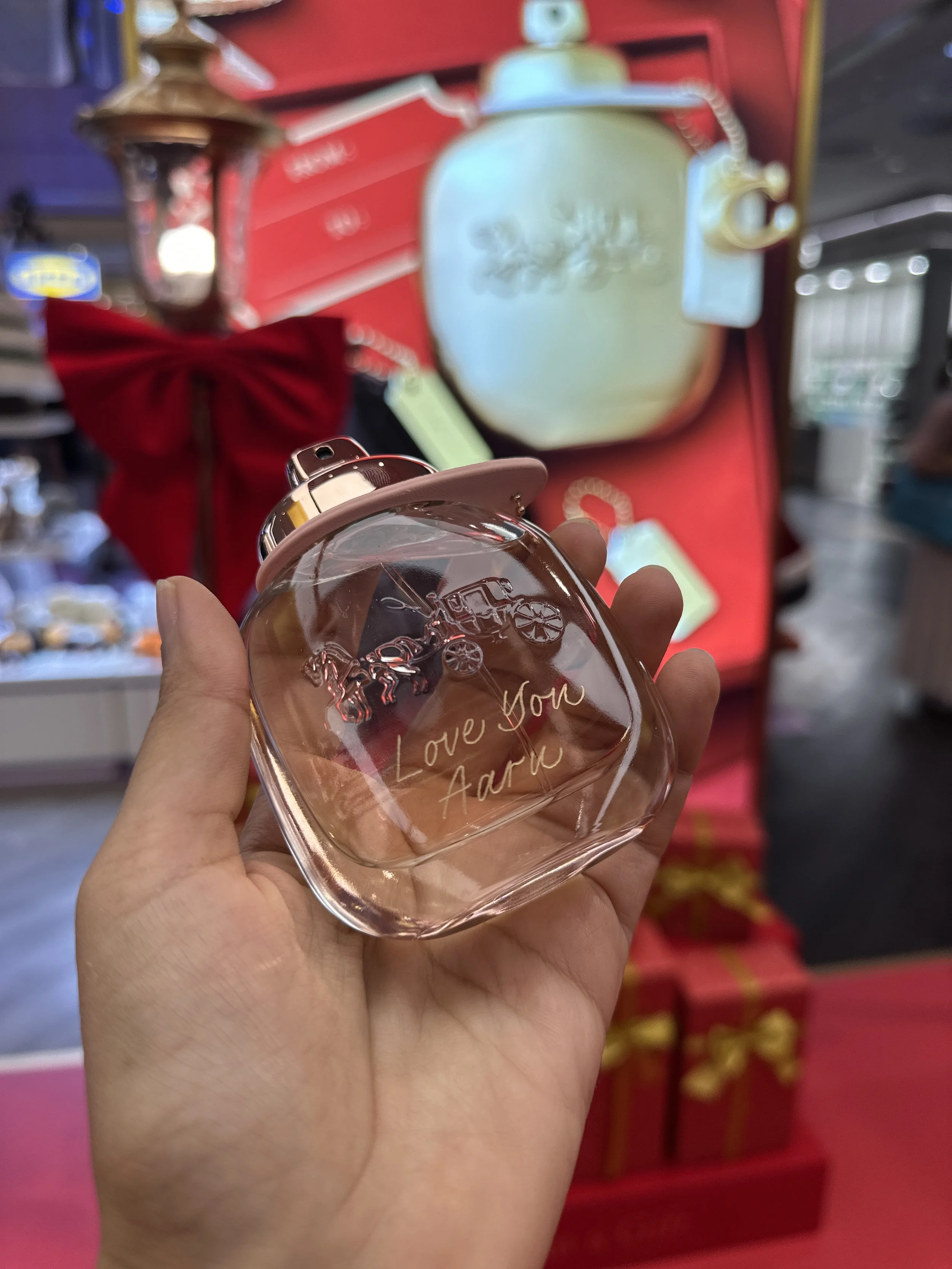 On-site Engraving on Fragrances Hong Kong